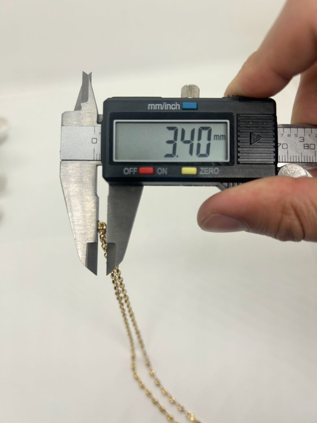 10k Gold Gucci/Mariner Chain 3.4mm