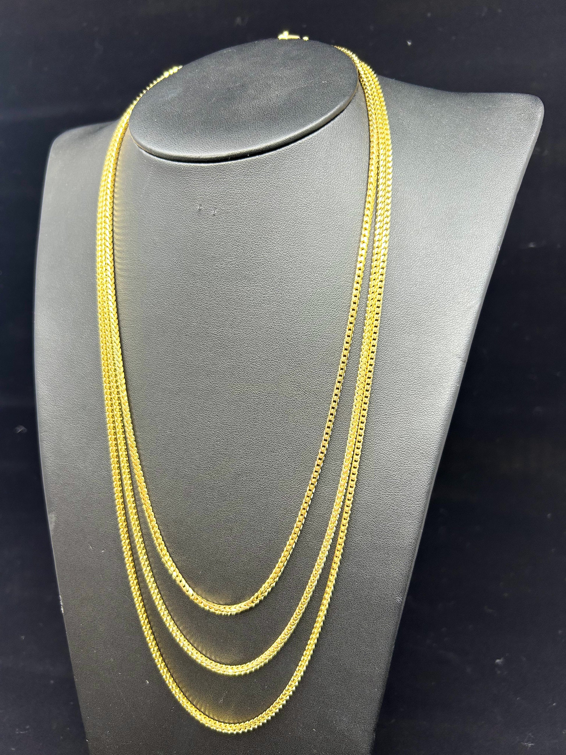 10k Solid Gold Franco chain 2.3mm