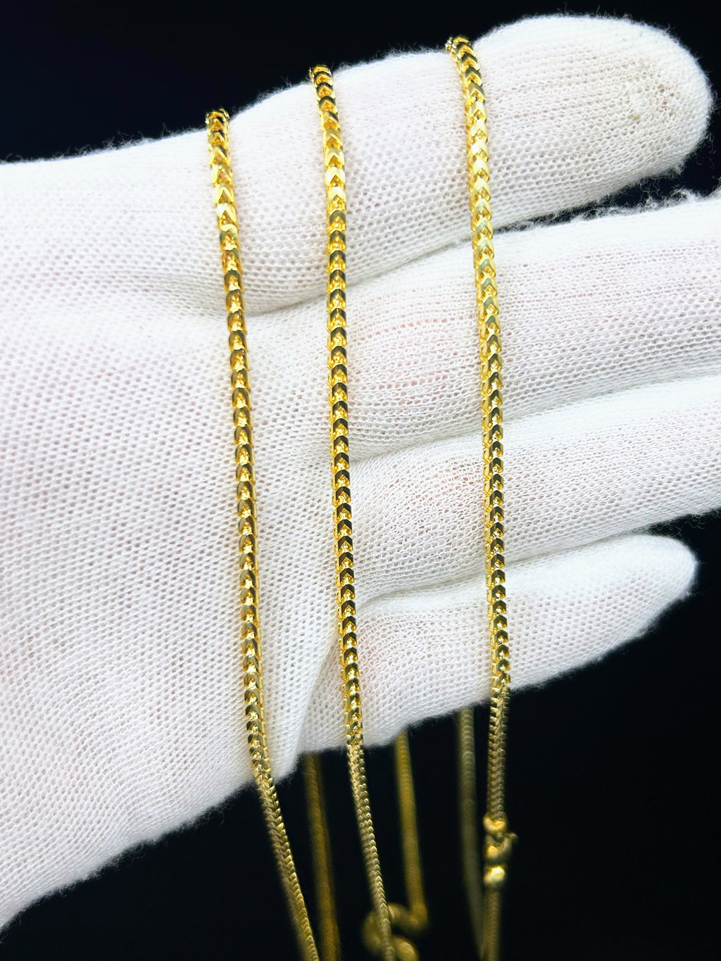 10k Solid Gold Franco chain 2.3mm