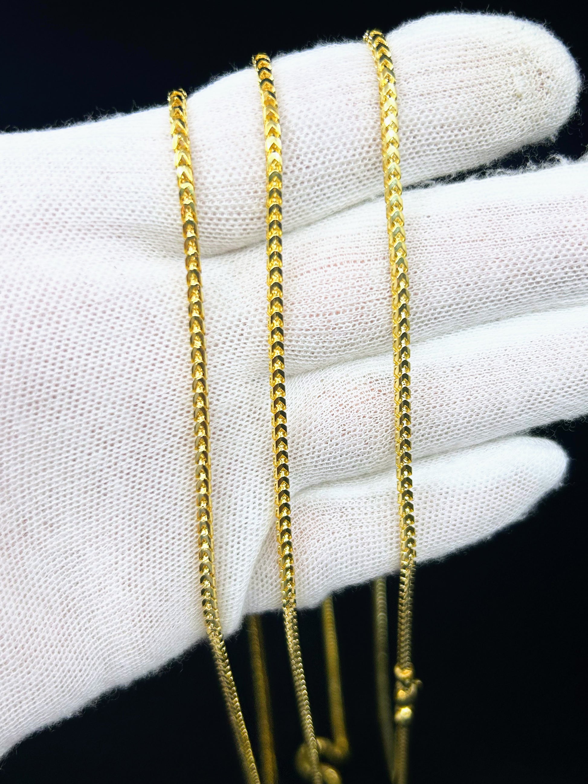 10k Solid Gold Franco chain 2.3mm
