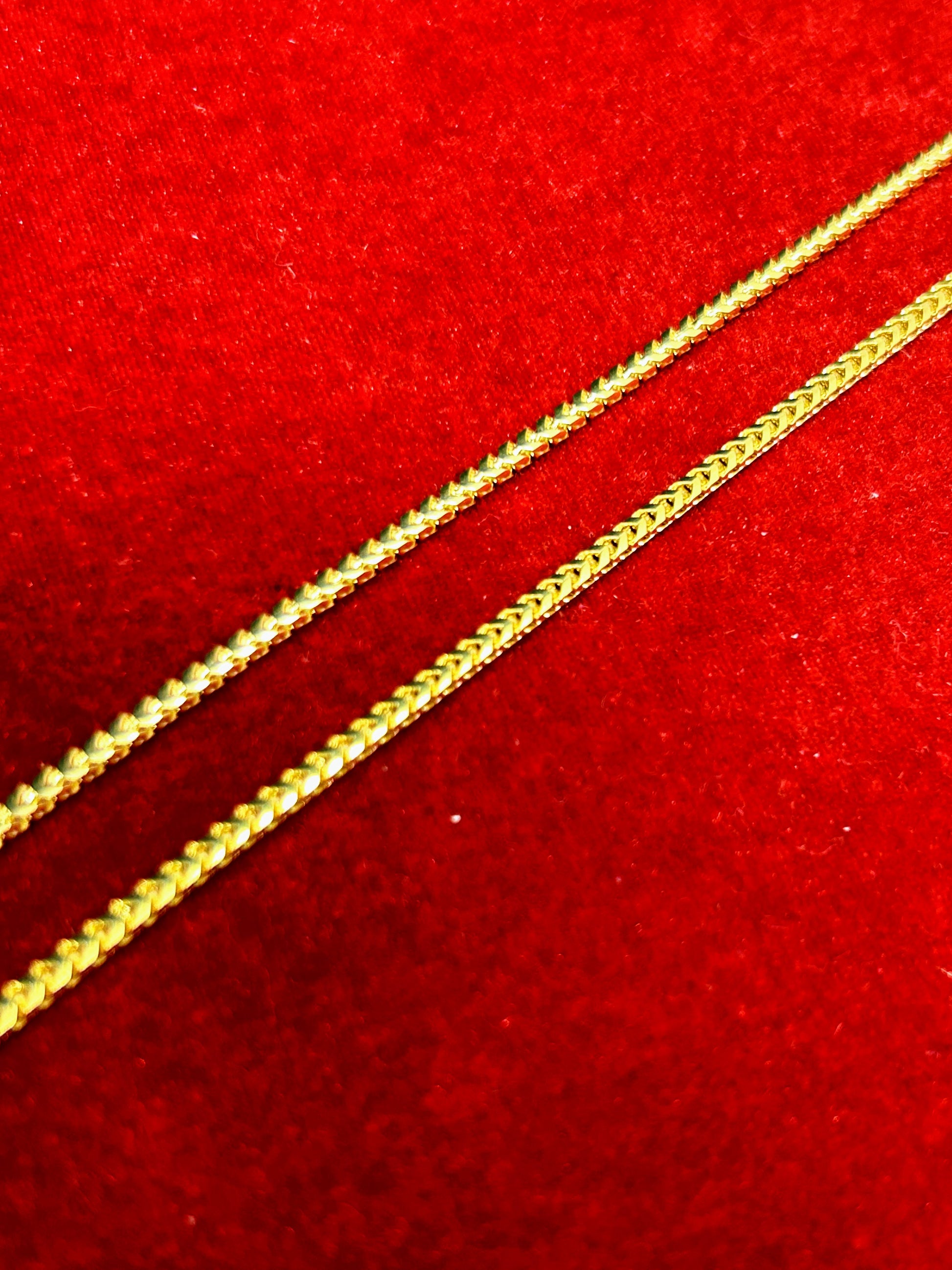 10k Solid Gold Franco chain 2.3mm