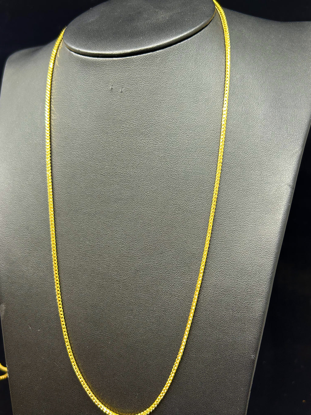 10k Solid Franco chains ~1.5mm