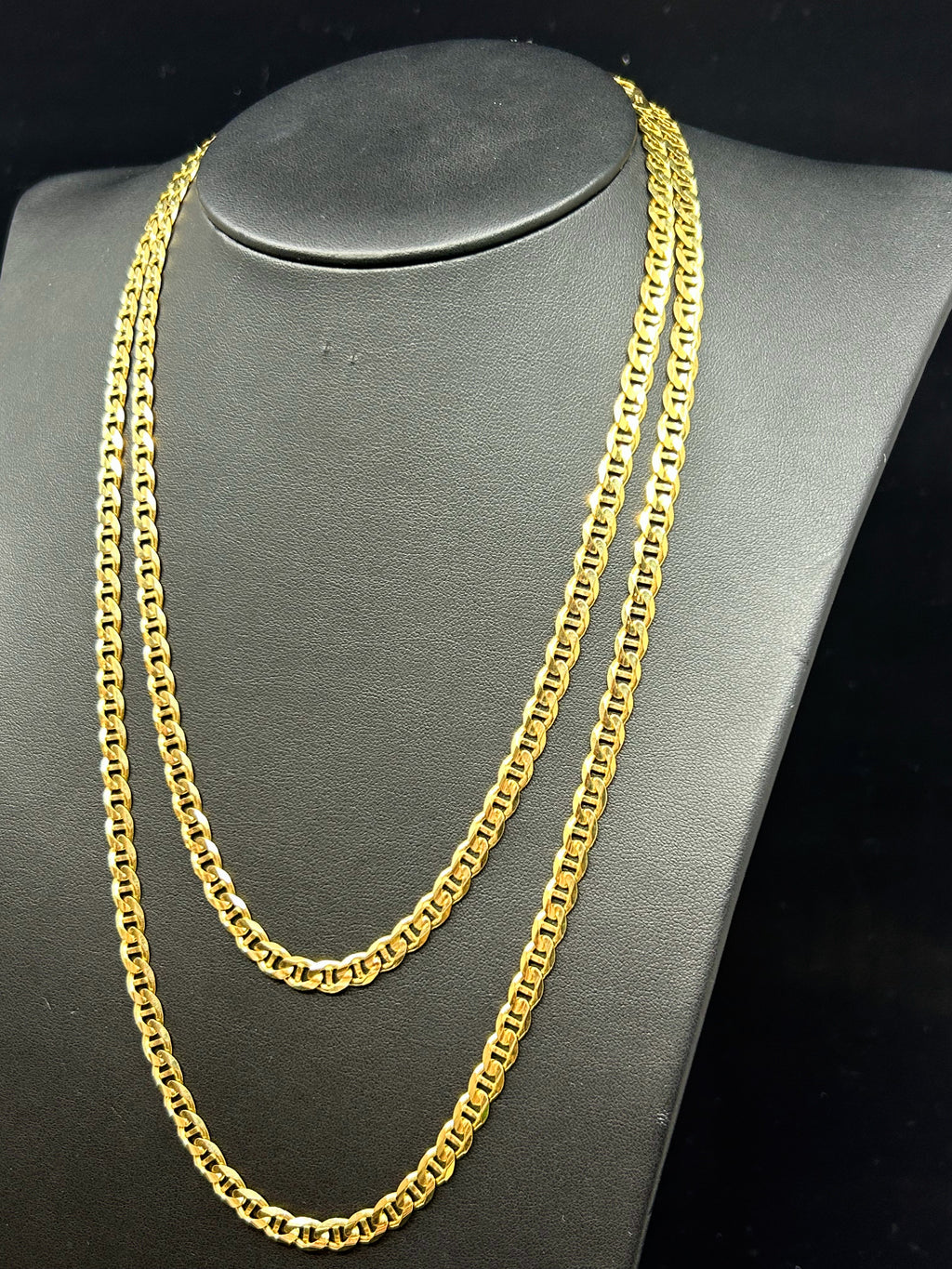 10k Solid Gold Mariner Chain ~6mm