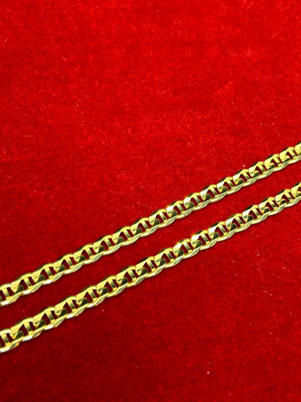 10k Solid Gold Mariner Chain ~6mm