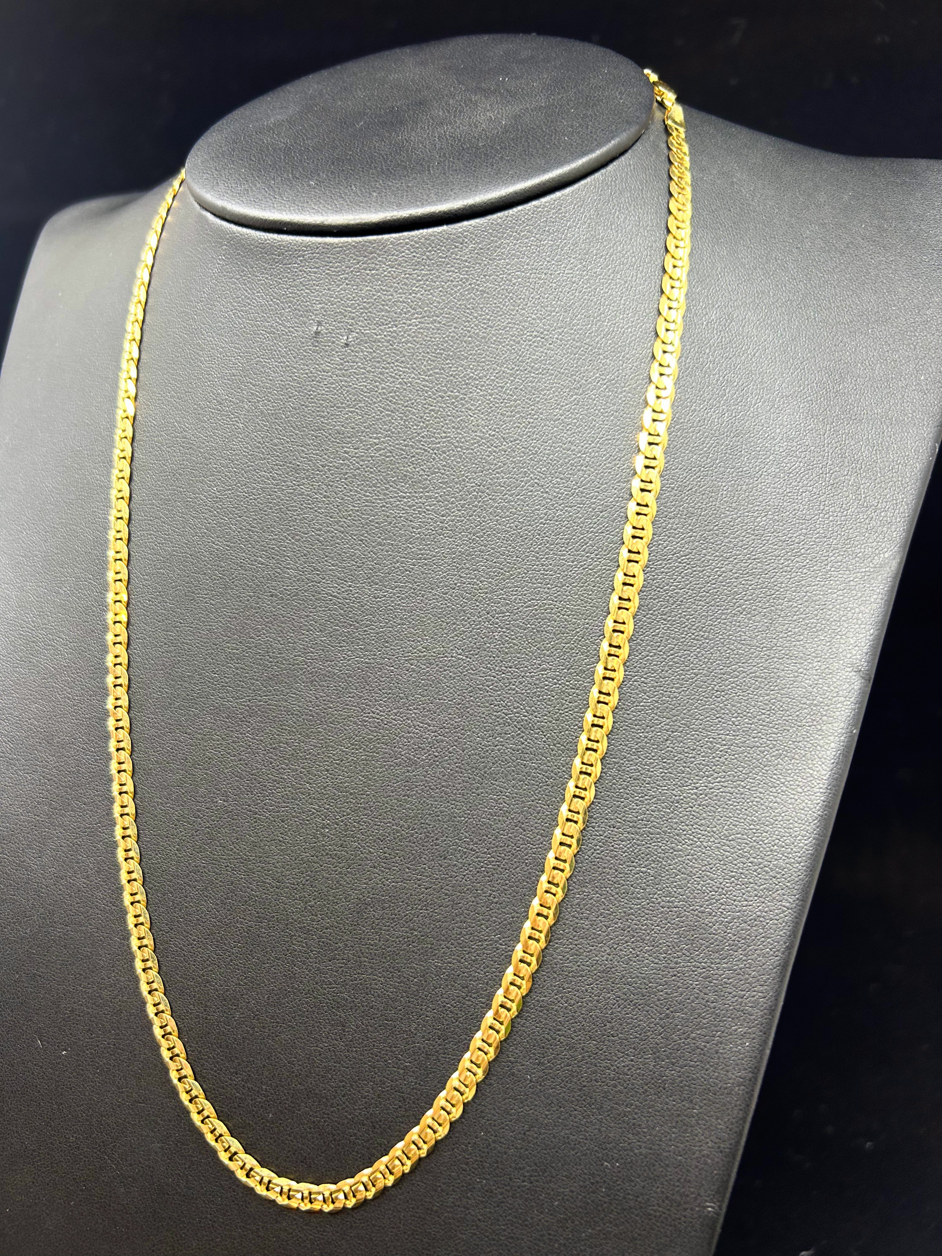 10k Gold Mariner chain ~4.5mm