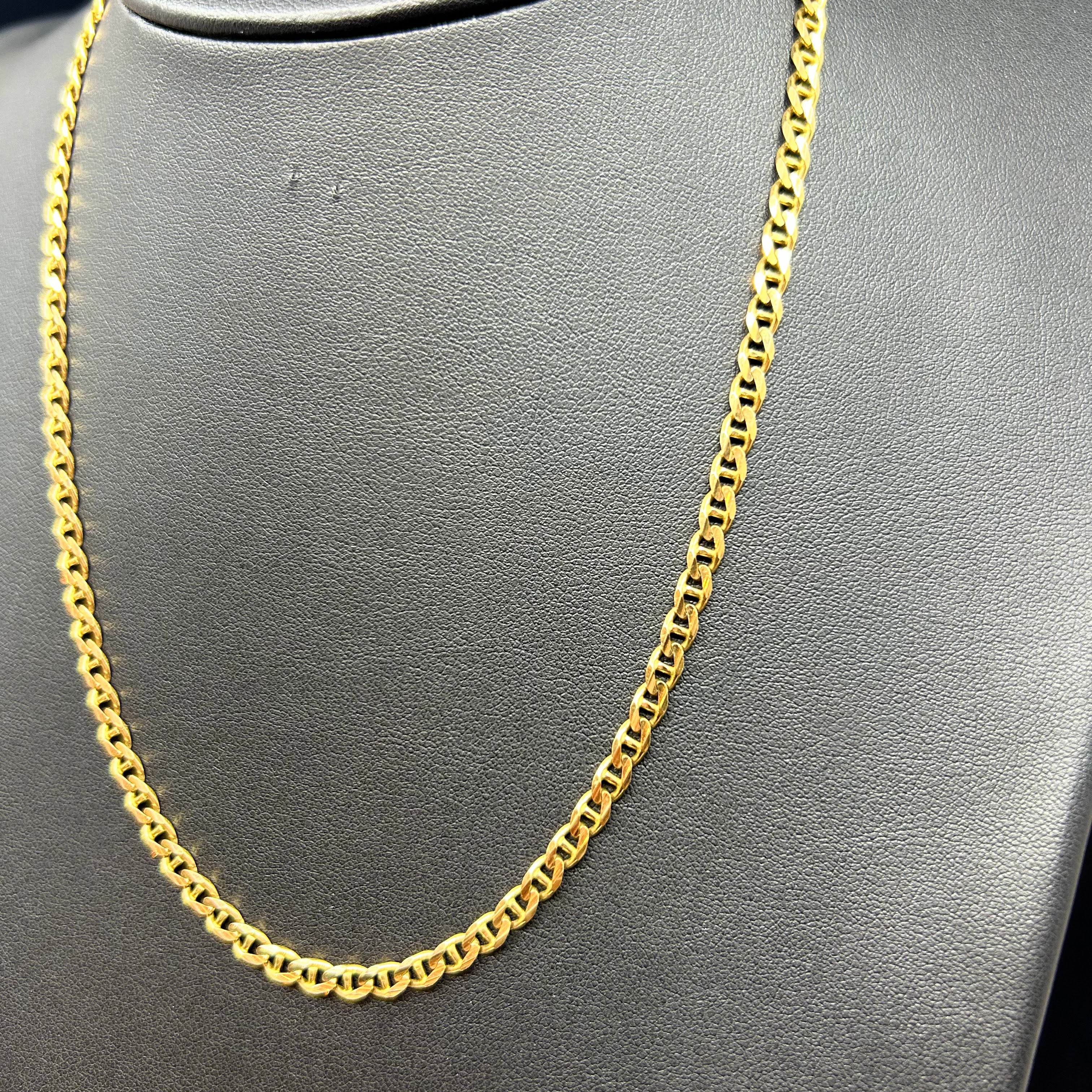 10k Gold Mariner Chain ~4mm