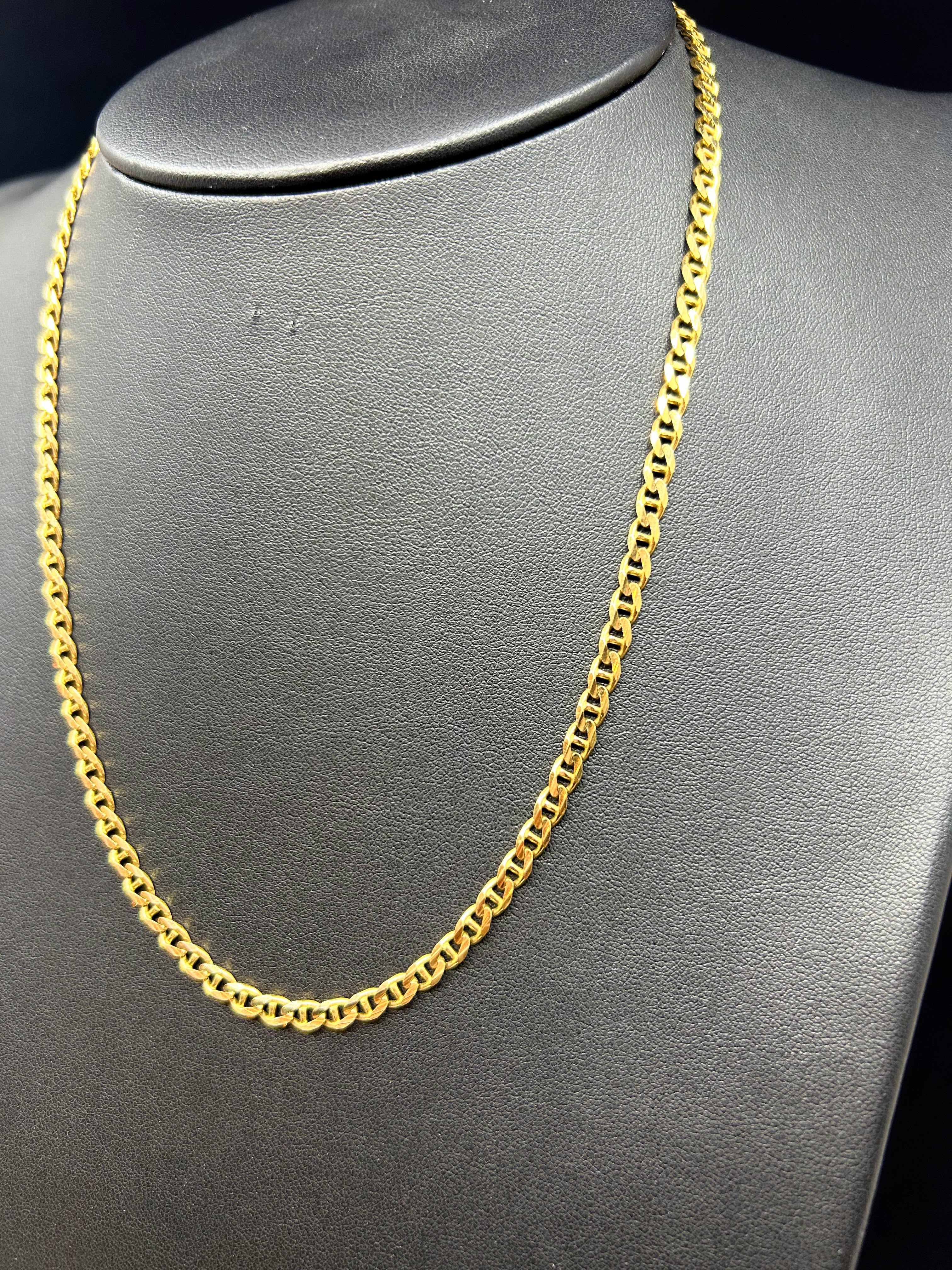 10k Gold Mariner Chain ~4mm