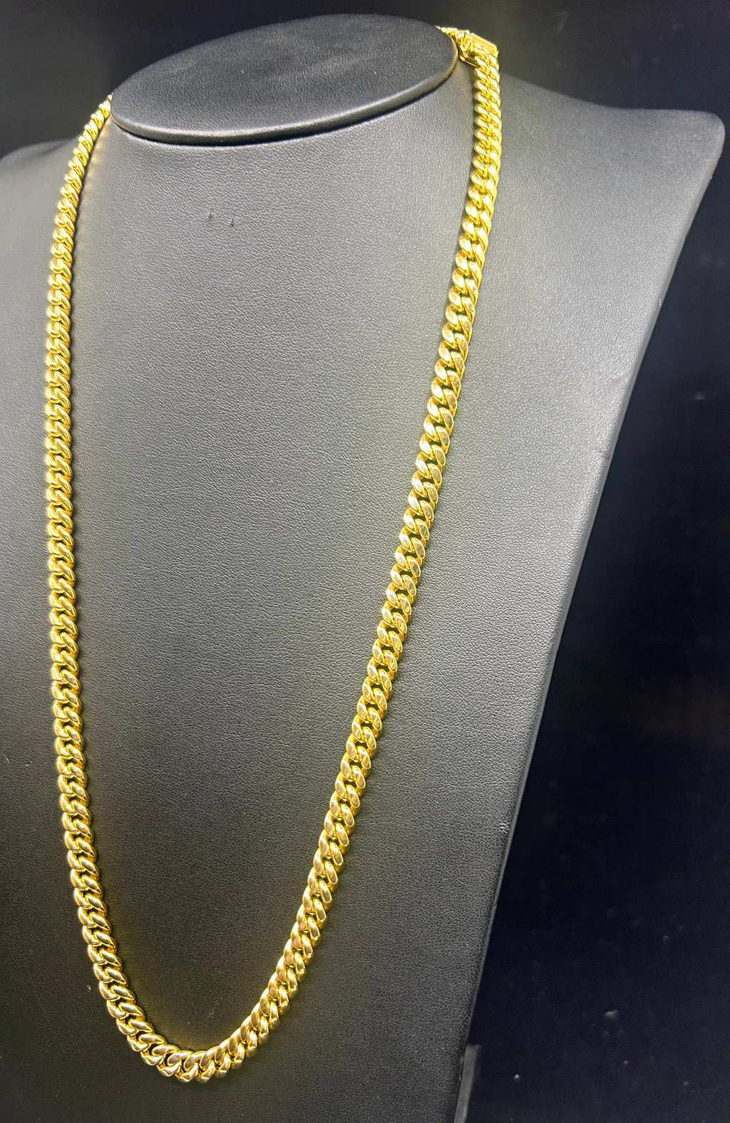 10k Gold Cuban chain ~7mm