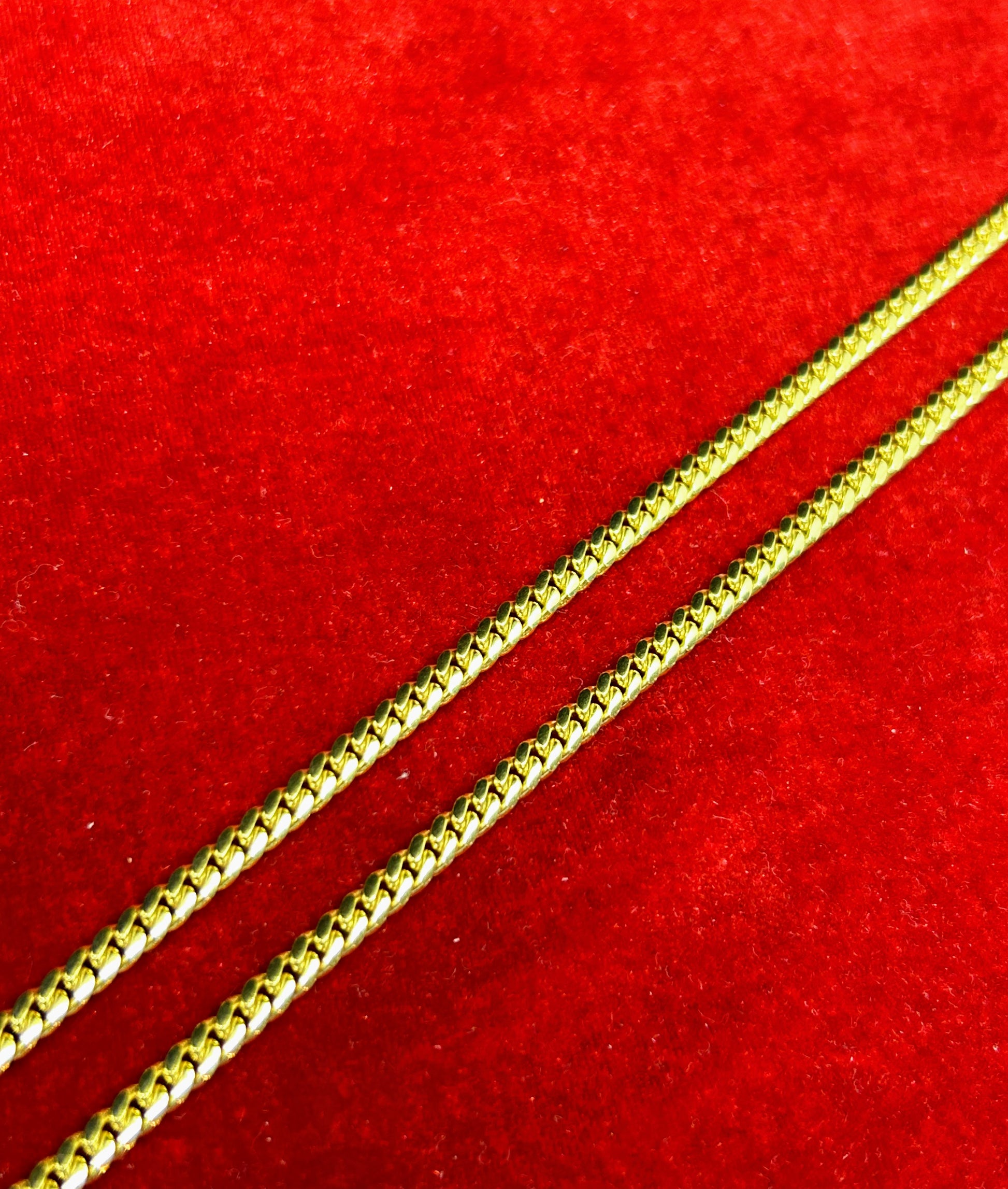 10k Solid Gold Cuban Chain ~4mm