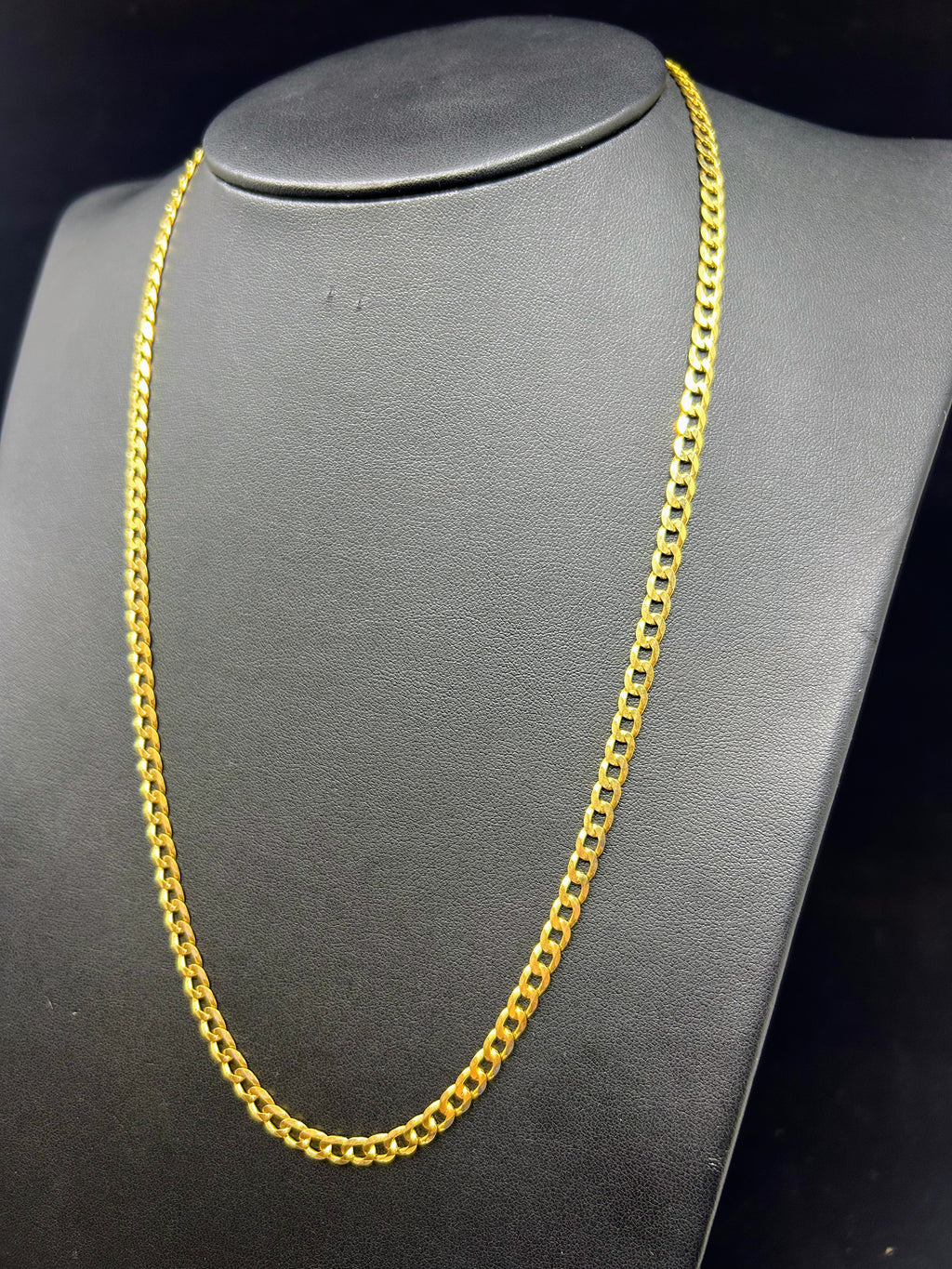 10k Solid Gold Curb chain ~4.5mm