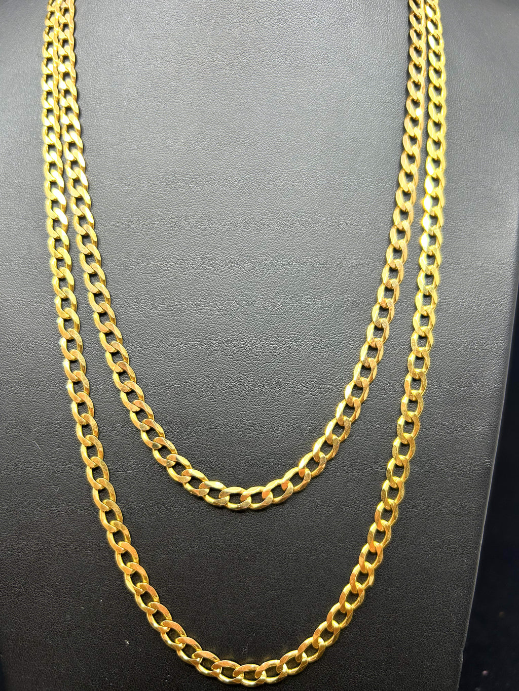 10k Gold Curb link Chain ~6mm