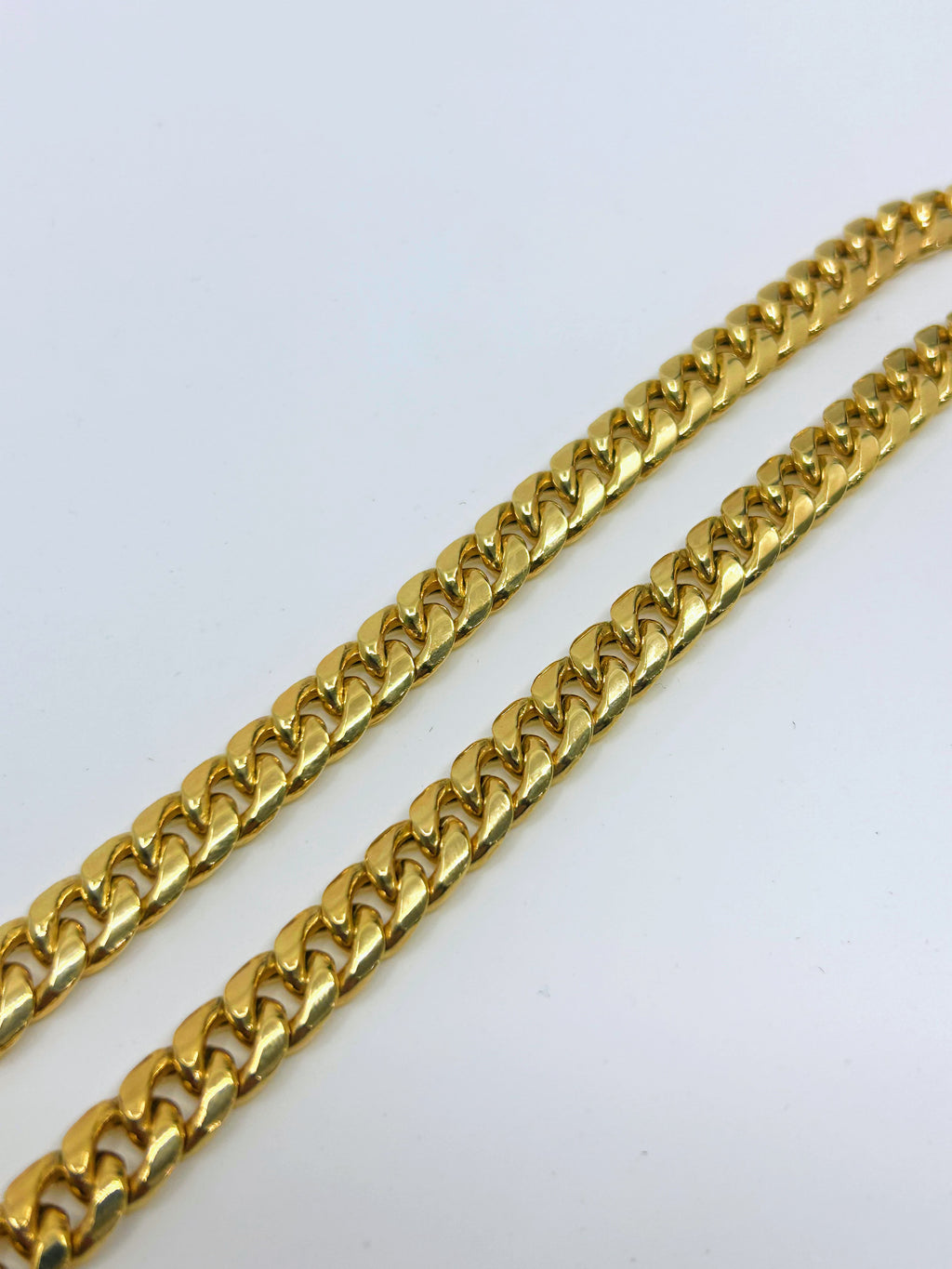 10k Gold Cuban Chain ~9.5mm