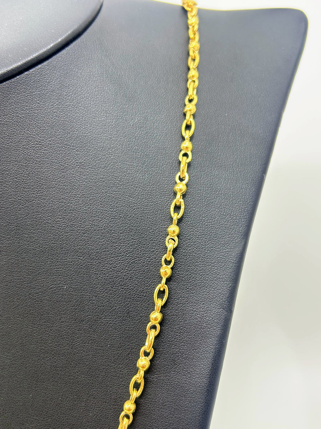 10k Solid gold handmade chain 4.2mm