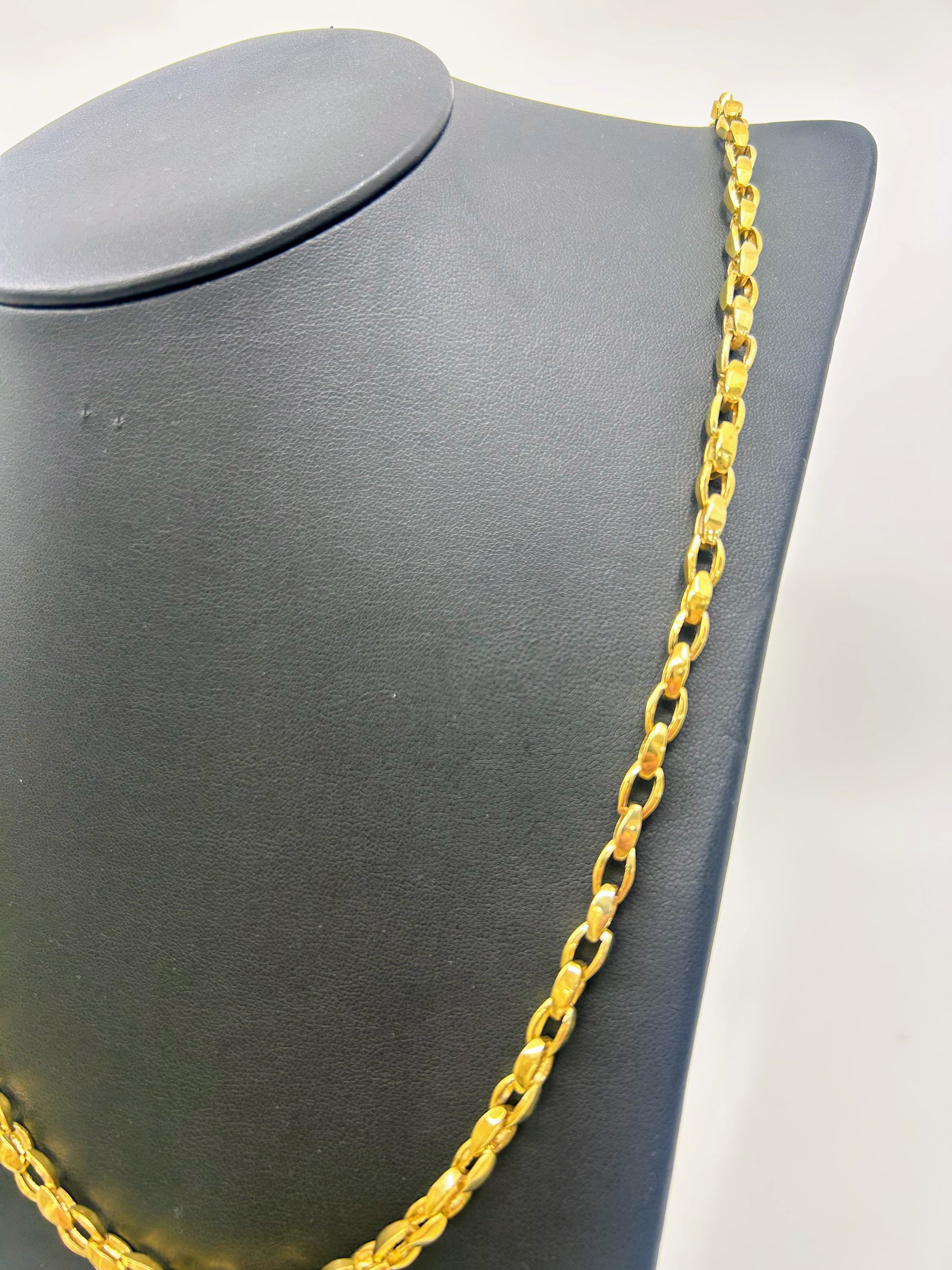 10k Solid Gold Cable chain 6.3mm 90$ the gram
