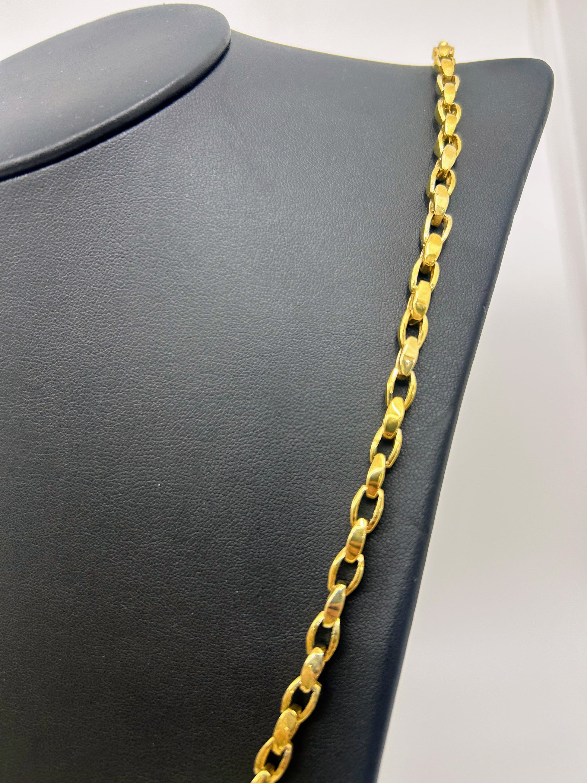 10k Solid Gold Cable chain 6.3mm 90$ the gram