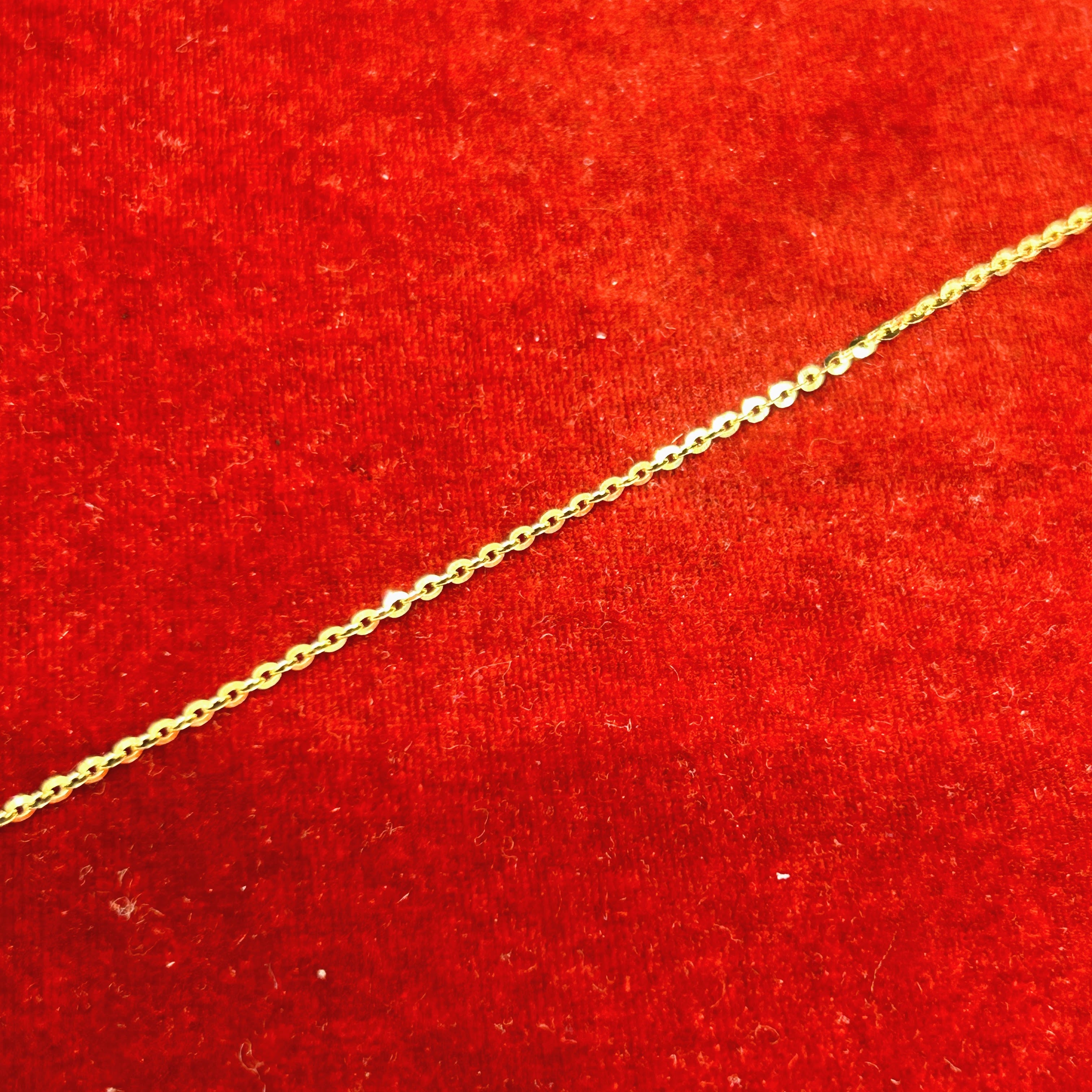 10k Gold Rolo chain Bracelet/Anklet