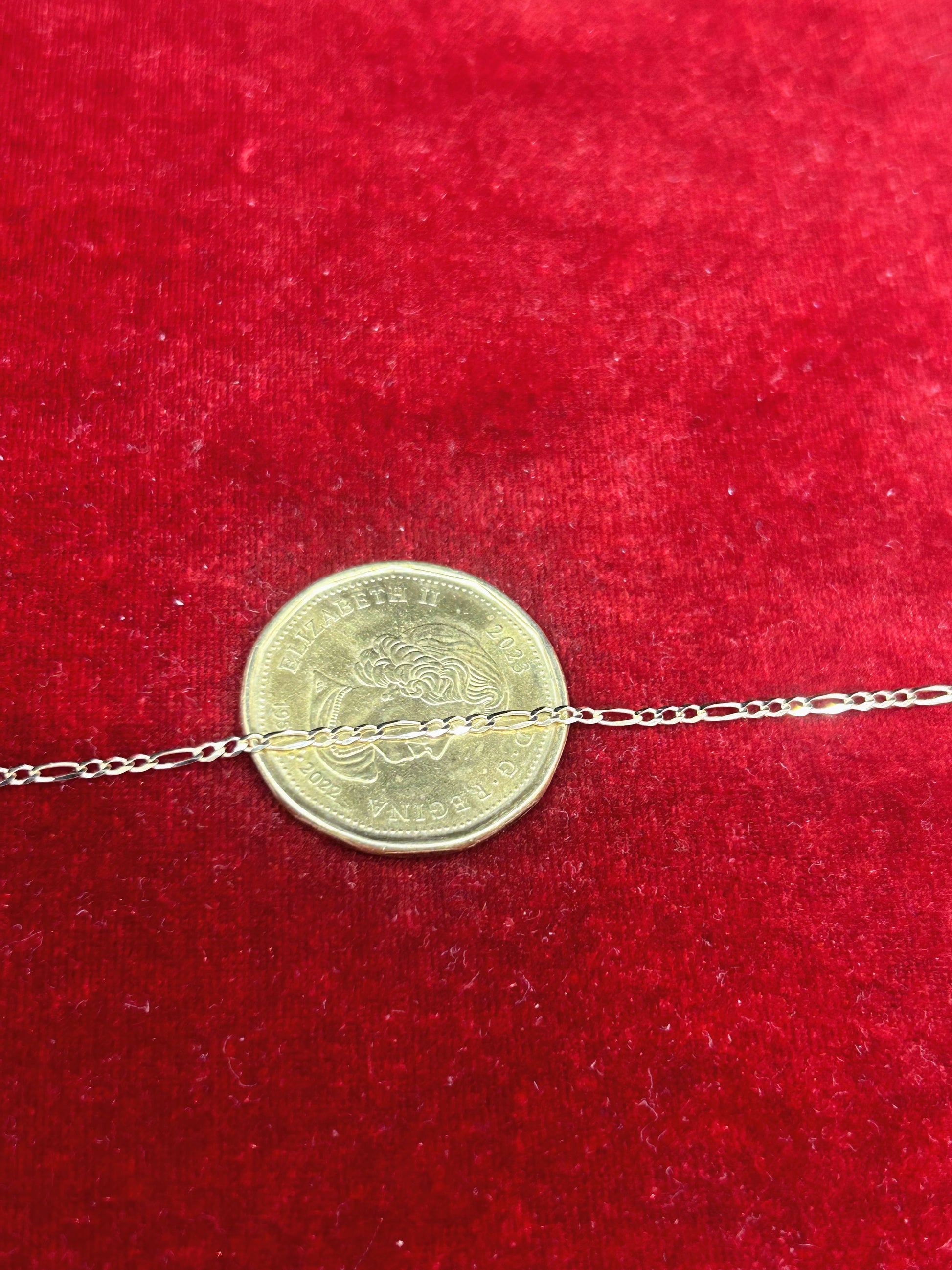 10k Gold Figaro Bracelet/Anklet