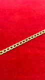 Bracelet gourmette or 10k ~5mm