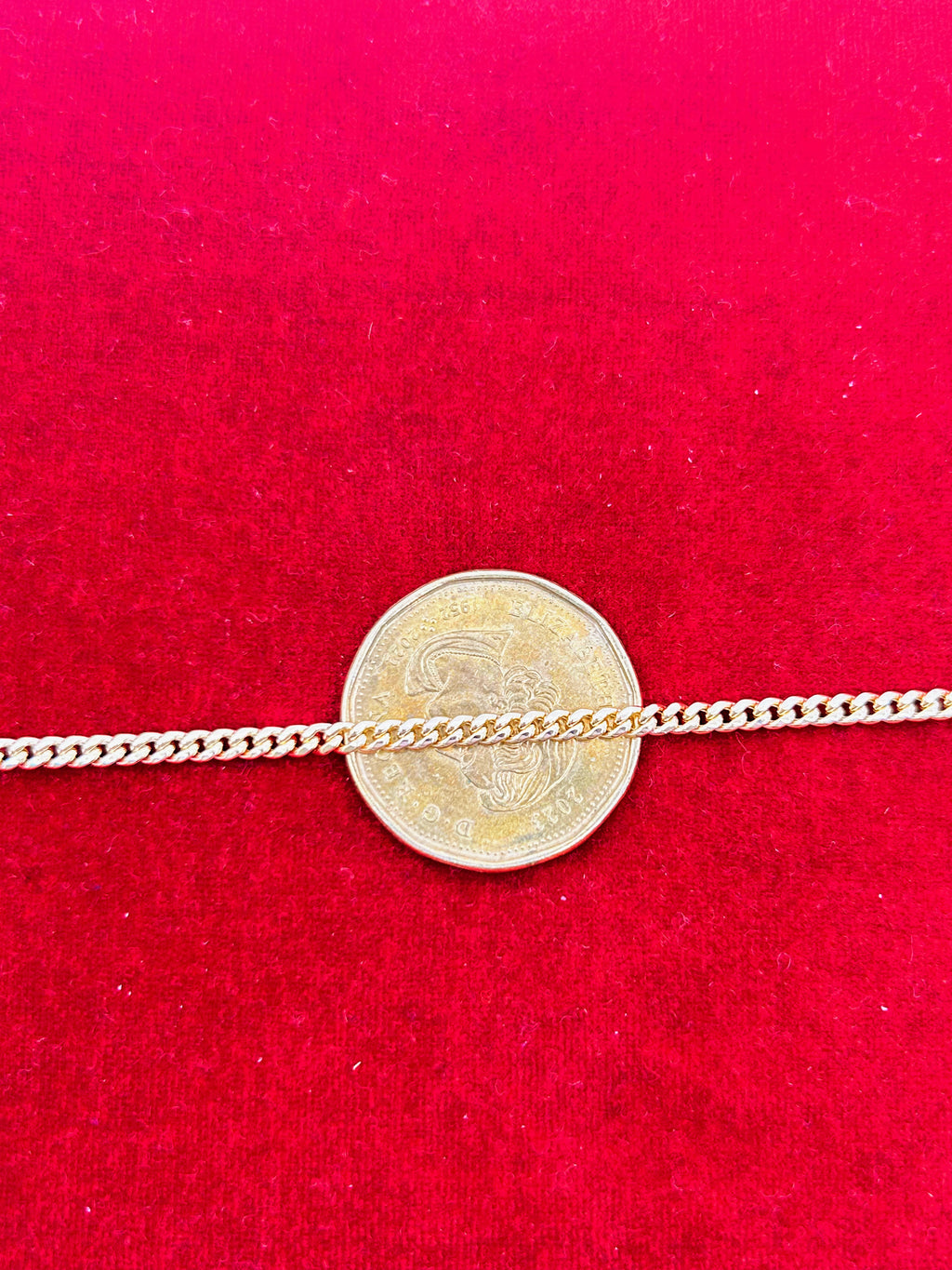 10k Gold Cuban Bracelet ~2.9mm