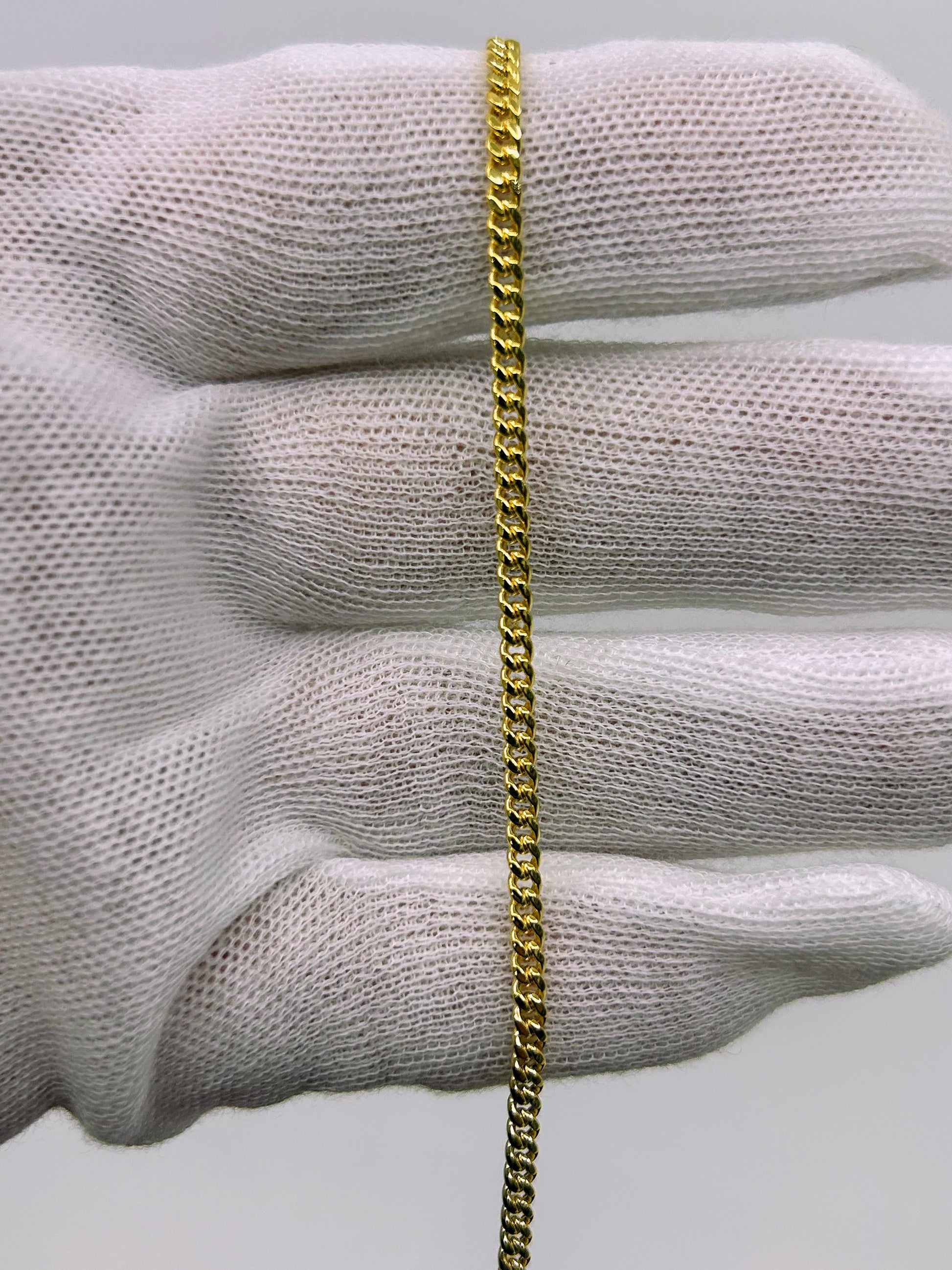 10k Gold Cuban Bracelet ~2.9mm