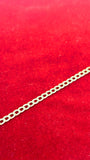 Bracelet Gourmette en Or 10K ~3,6 mm