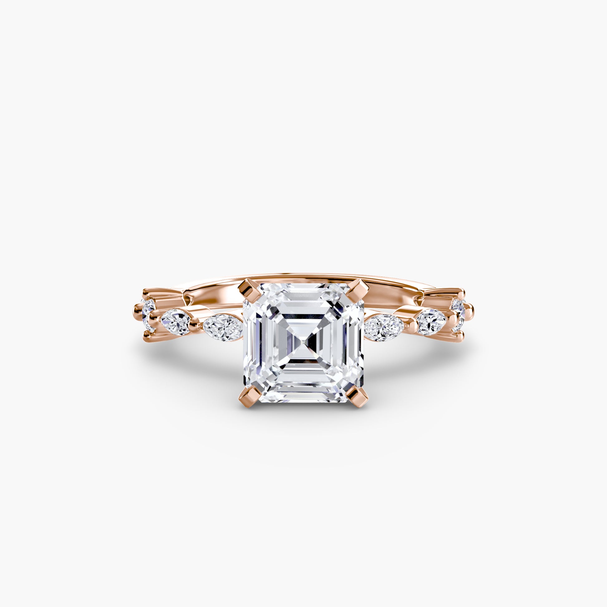 Solitaire avec Pavé Éternité