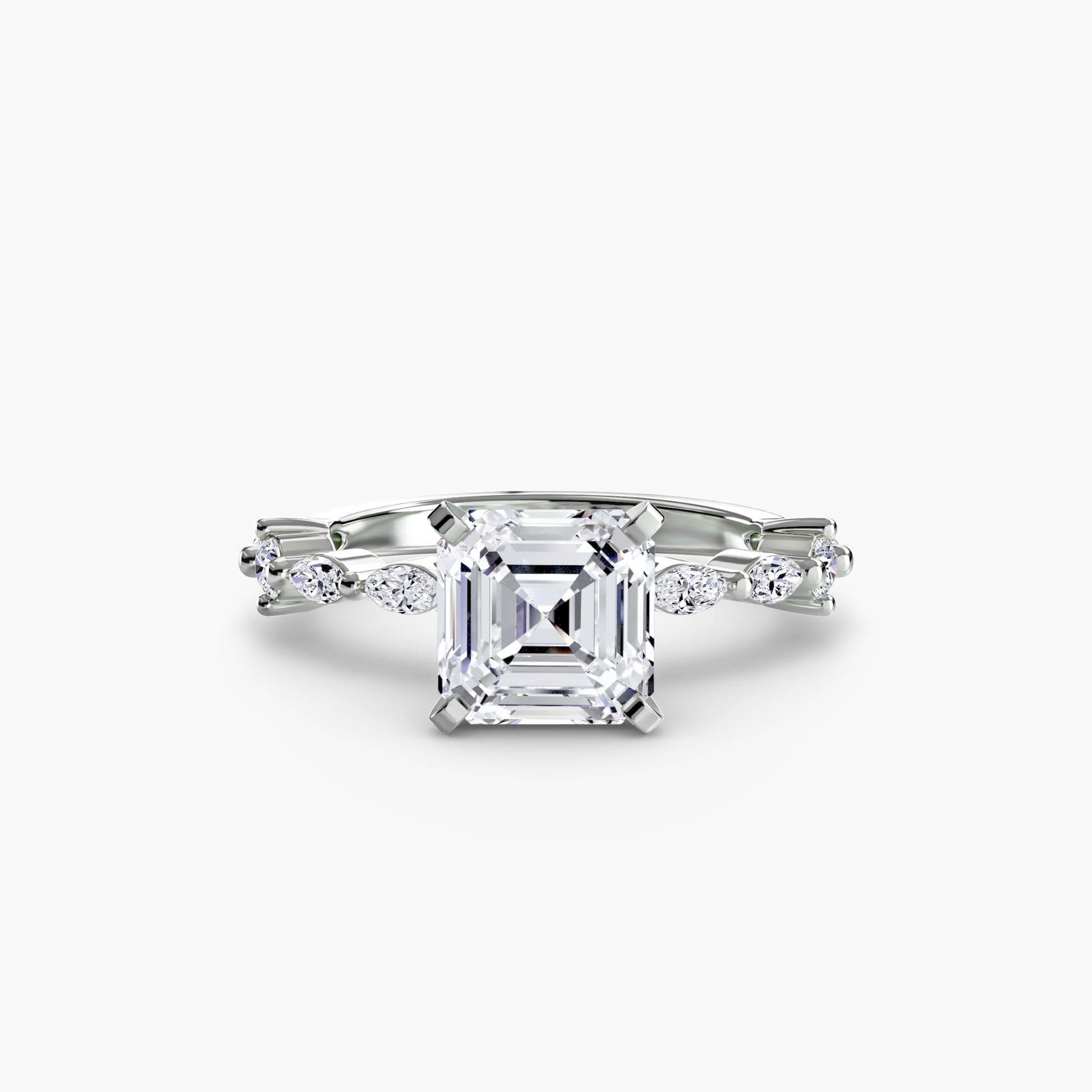 Solitaire avec Pavé Éternité