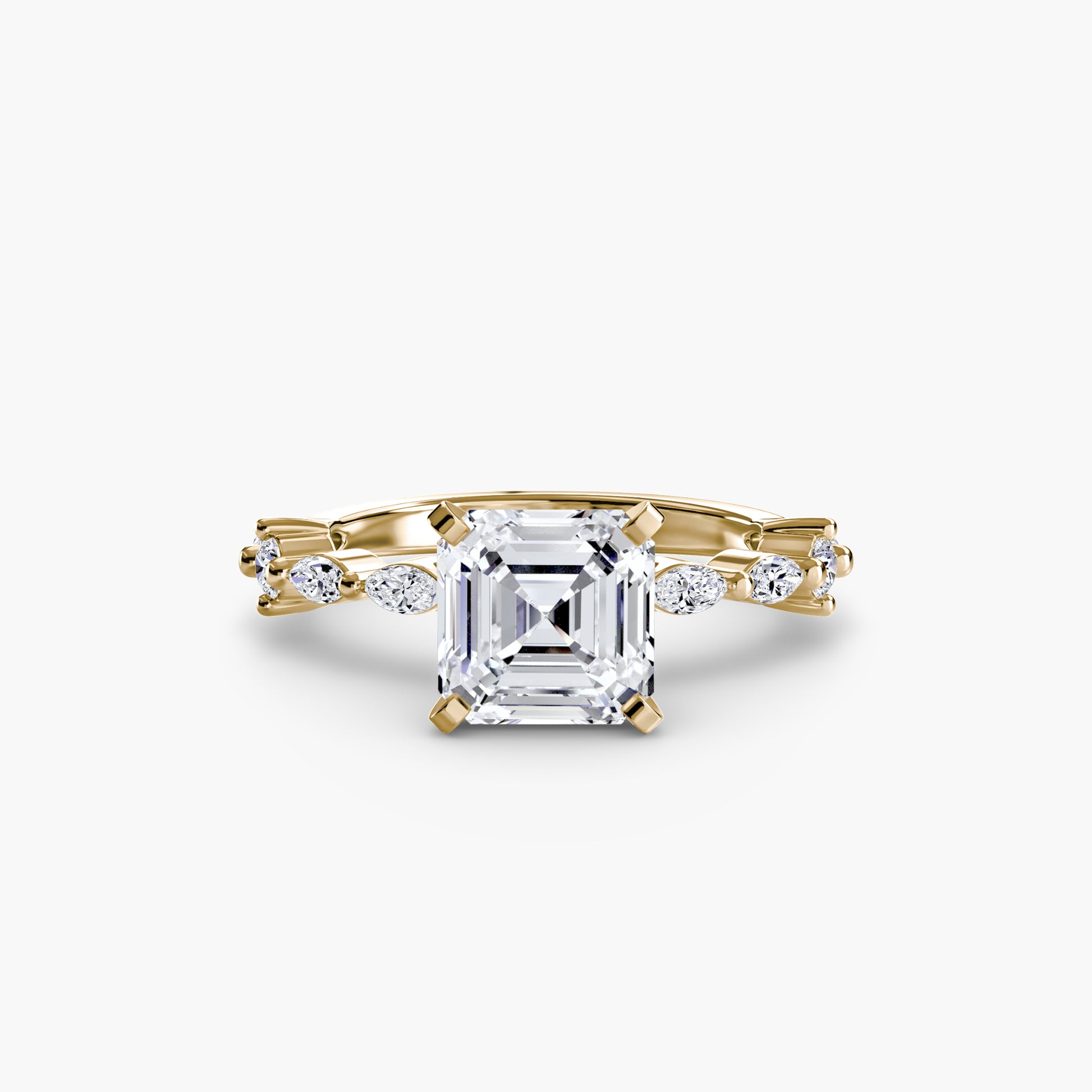 Solitaire avec Pavé Éternité