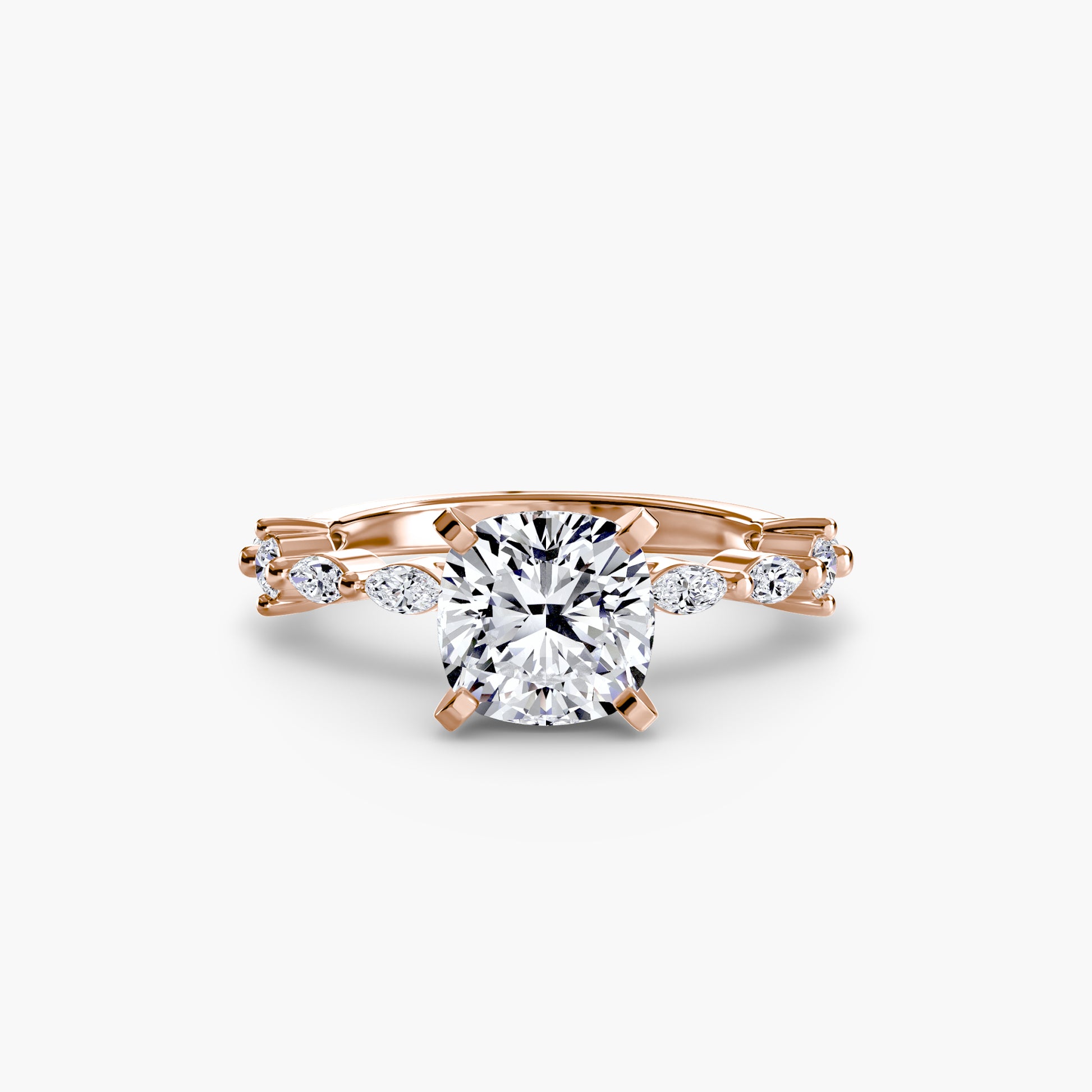 Solitaire avec Pavé Éternité