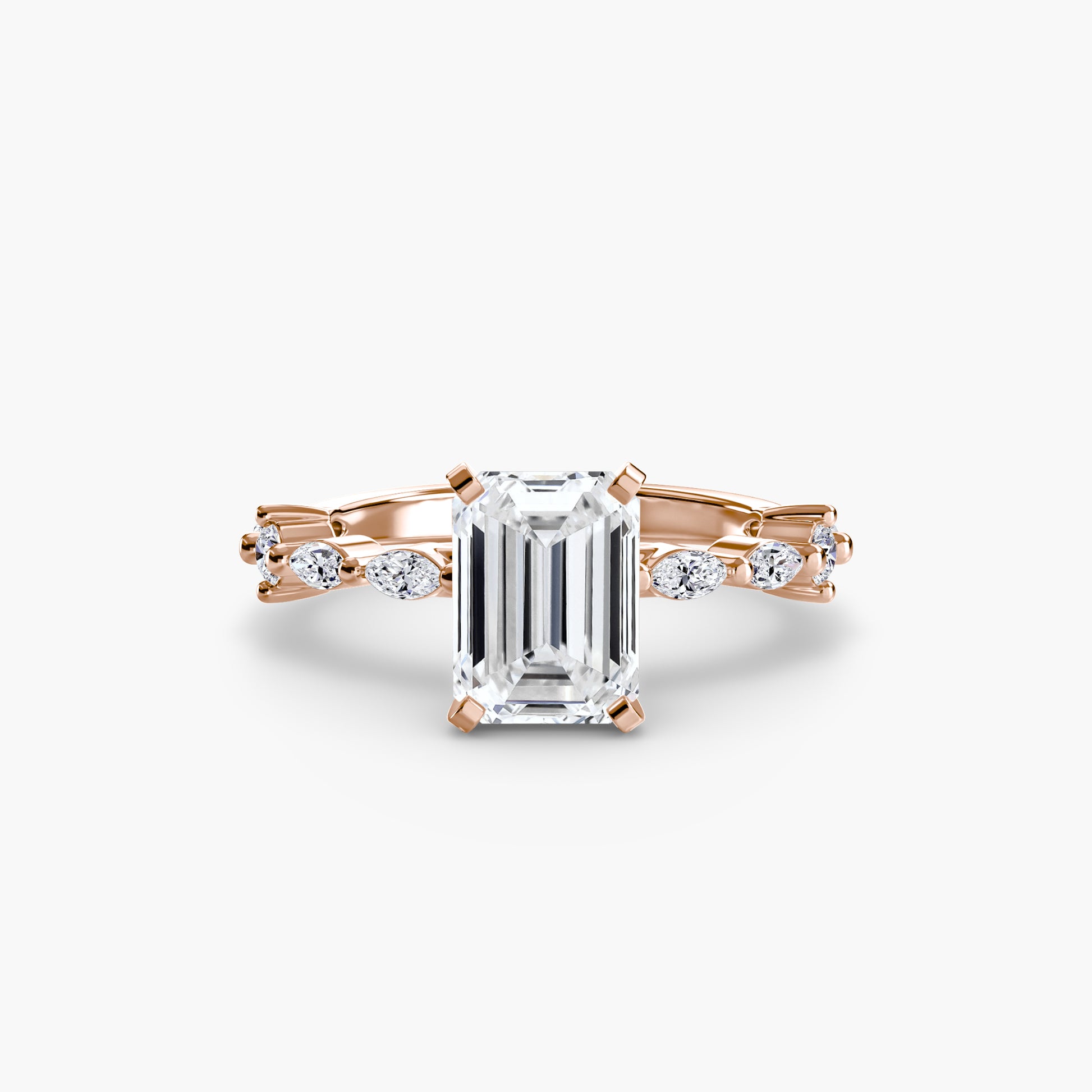 Solitaire avec Pavé Éternité
