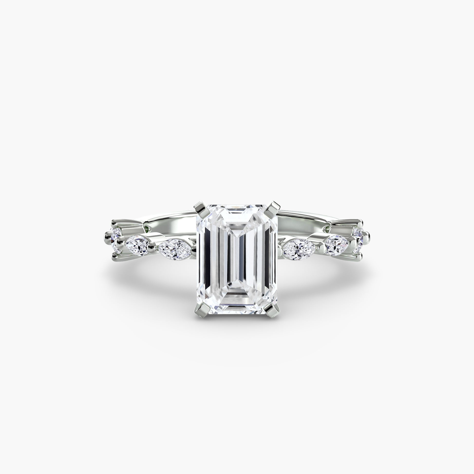 Solitaire avec Pavé Éternité