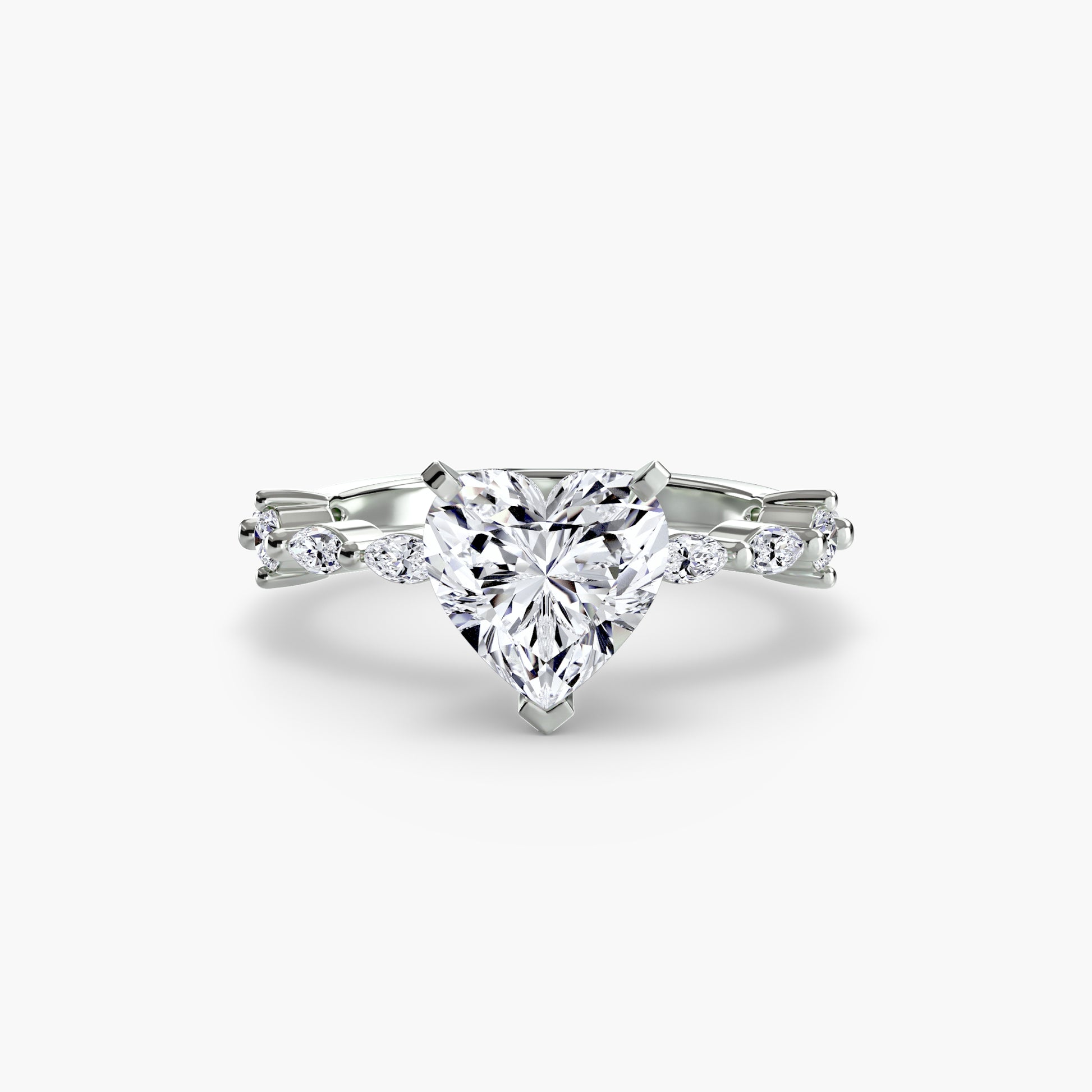 Solitaire avec Pavé Éternité