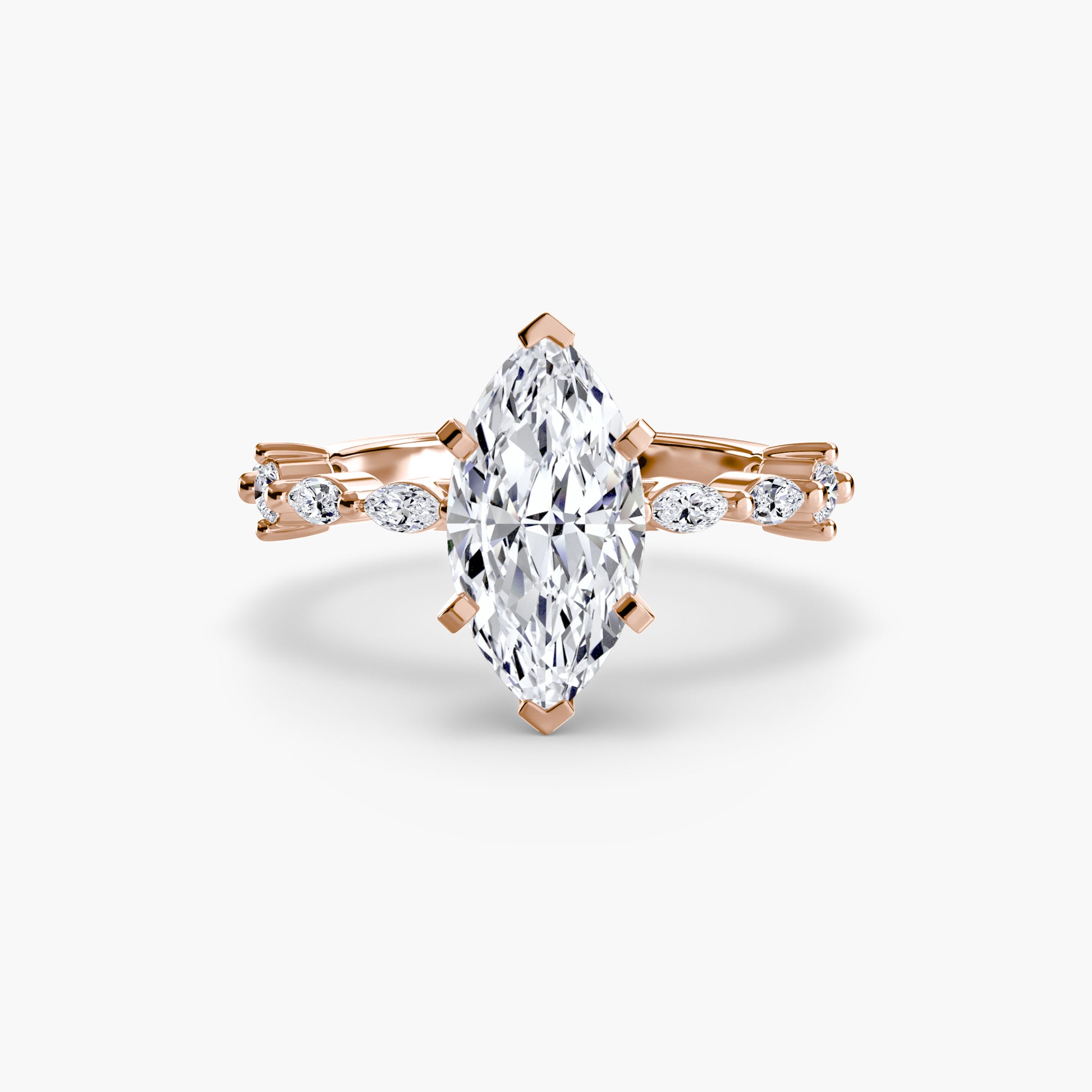 Solitaire avec Pavé Éternité
