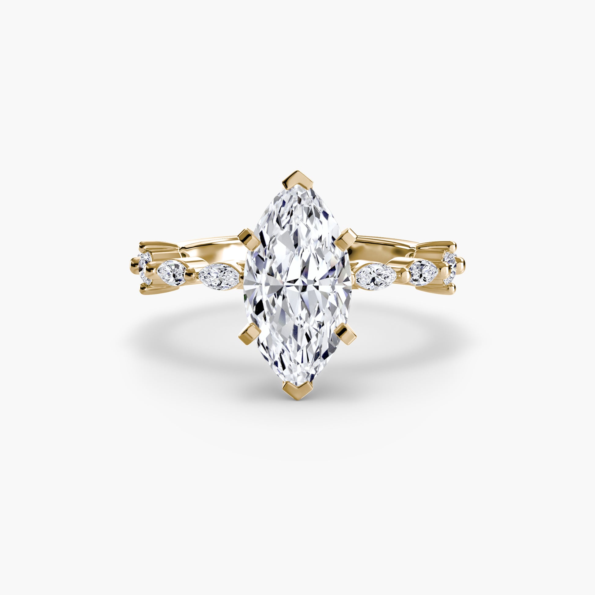 Solitaire avec Pavé Éternité
