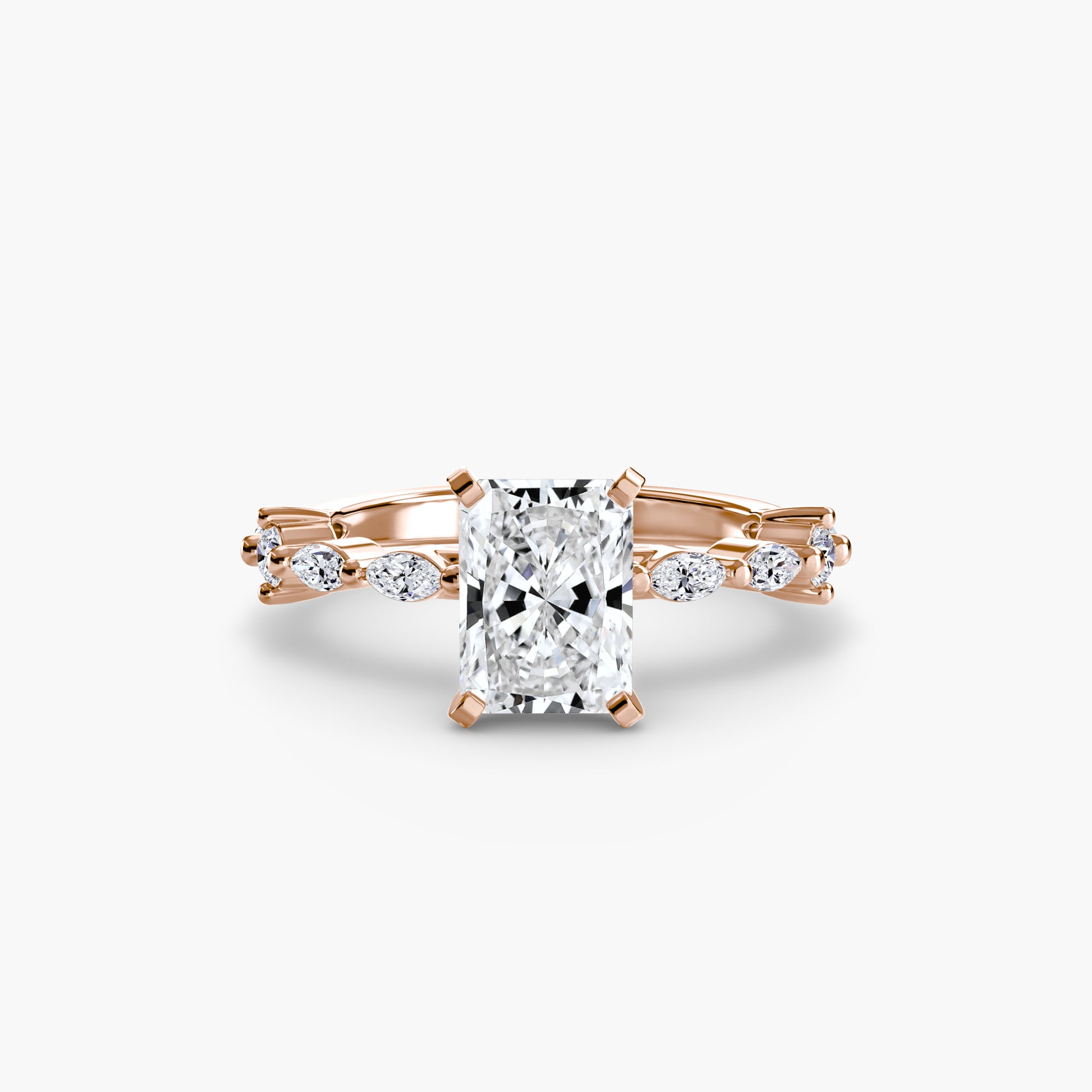 Solitaire avec Pavé Éternité