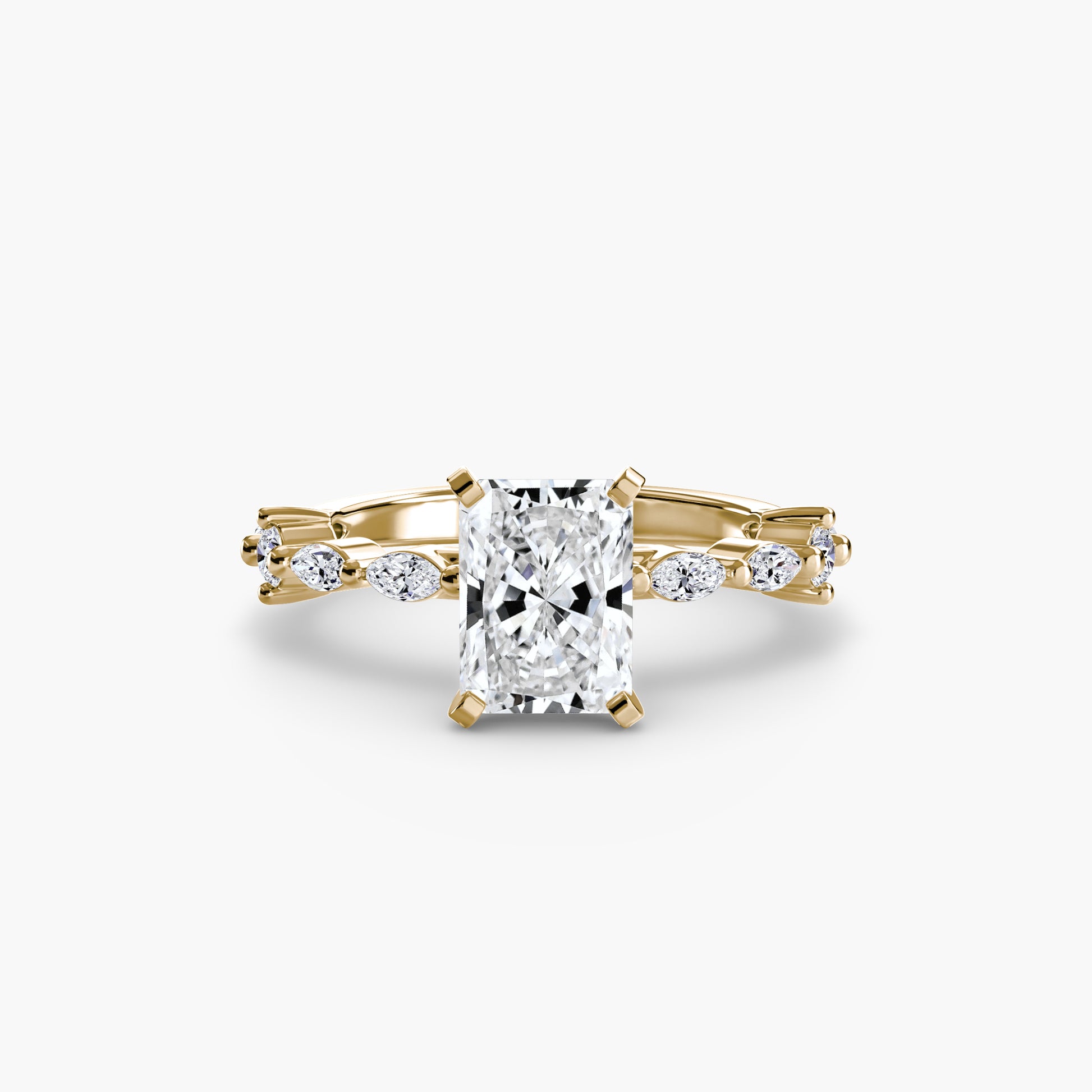 Solitaire avec Pavé Éternité