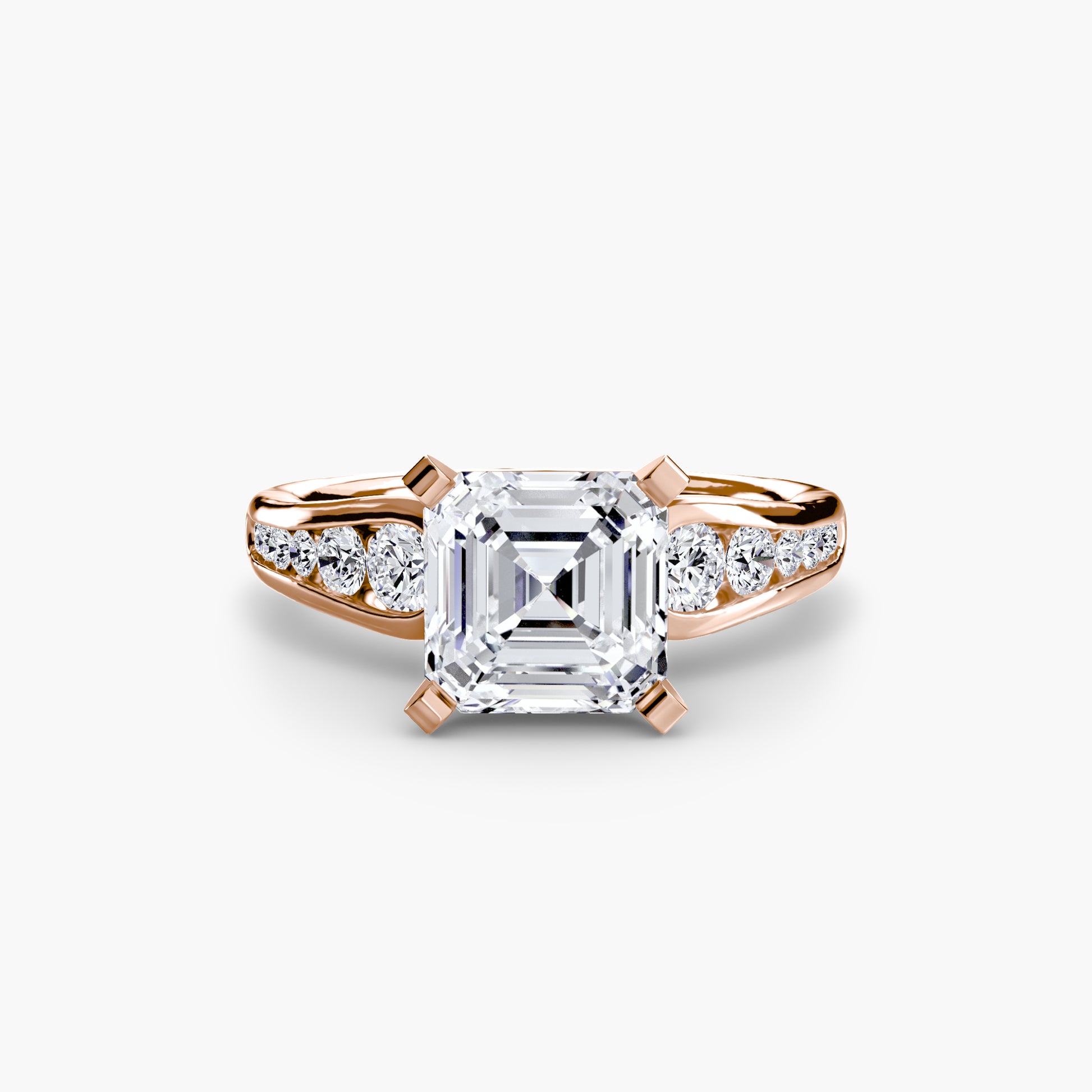 Solitaire serti pavé 2