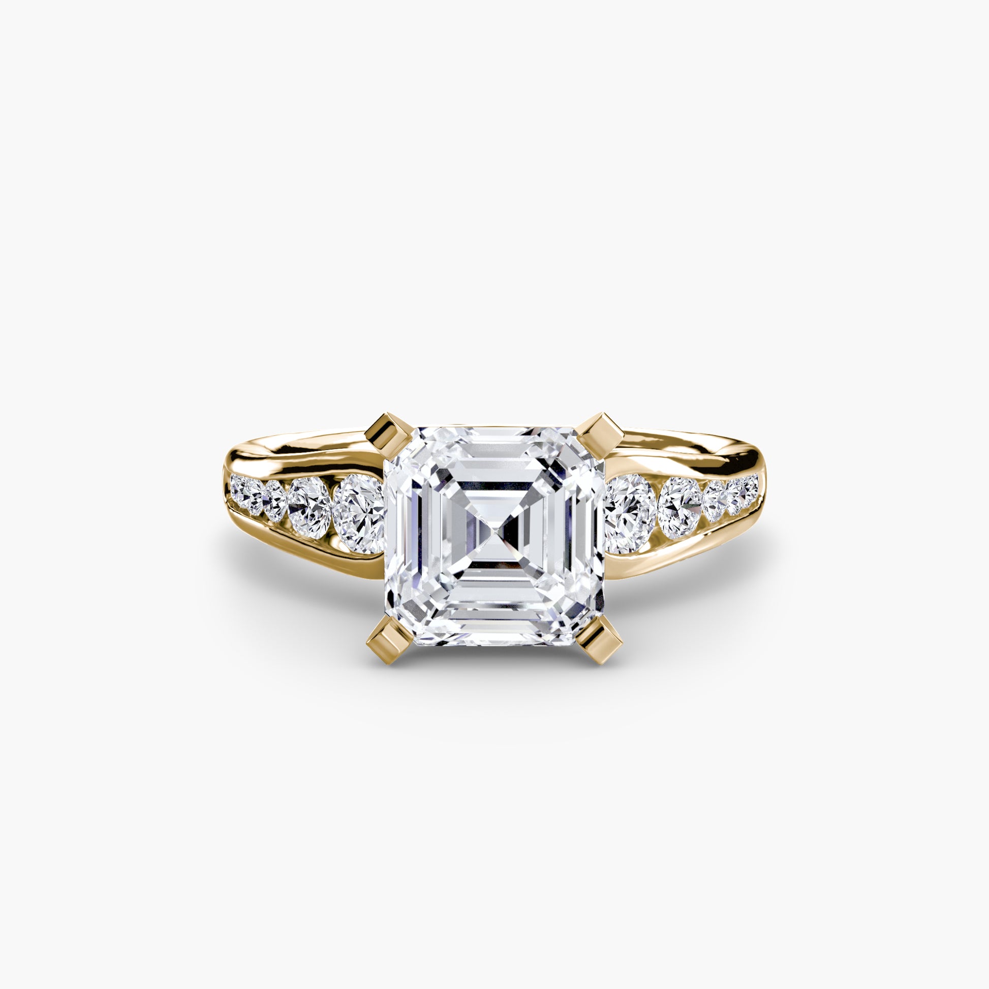 Solitaire serti pavé 2