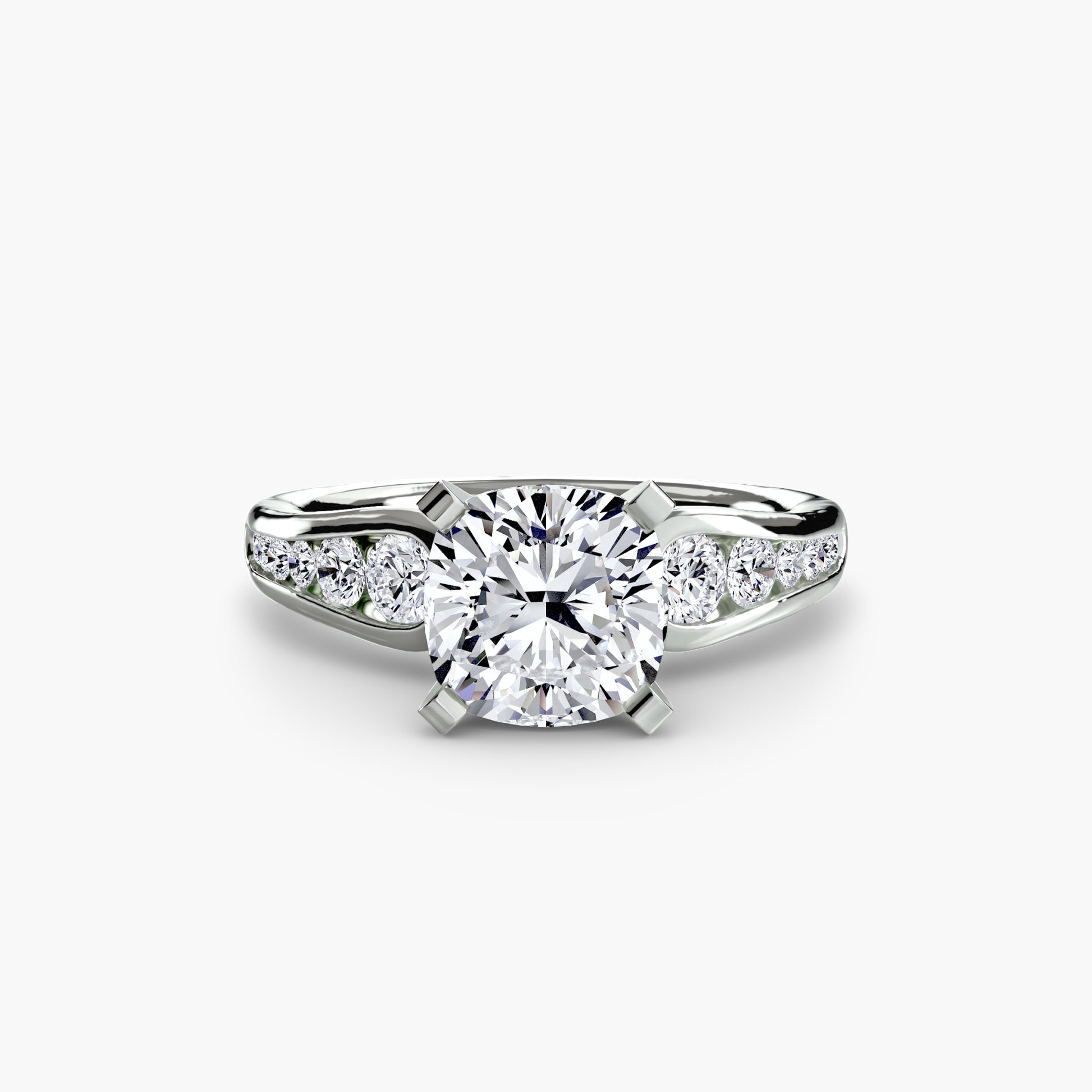 Solitaire serti pavé 2