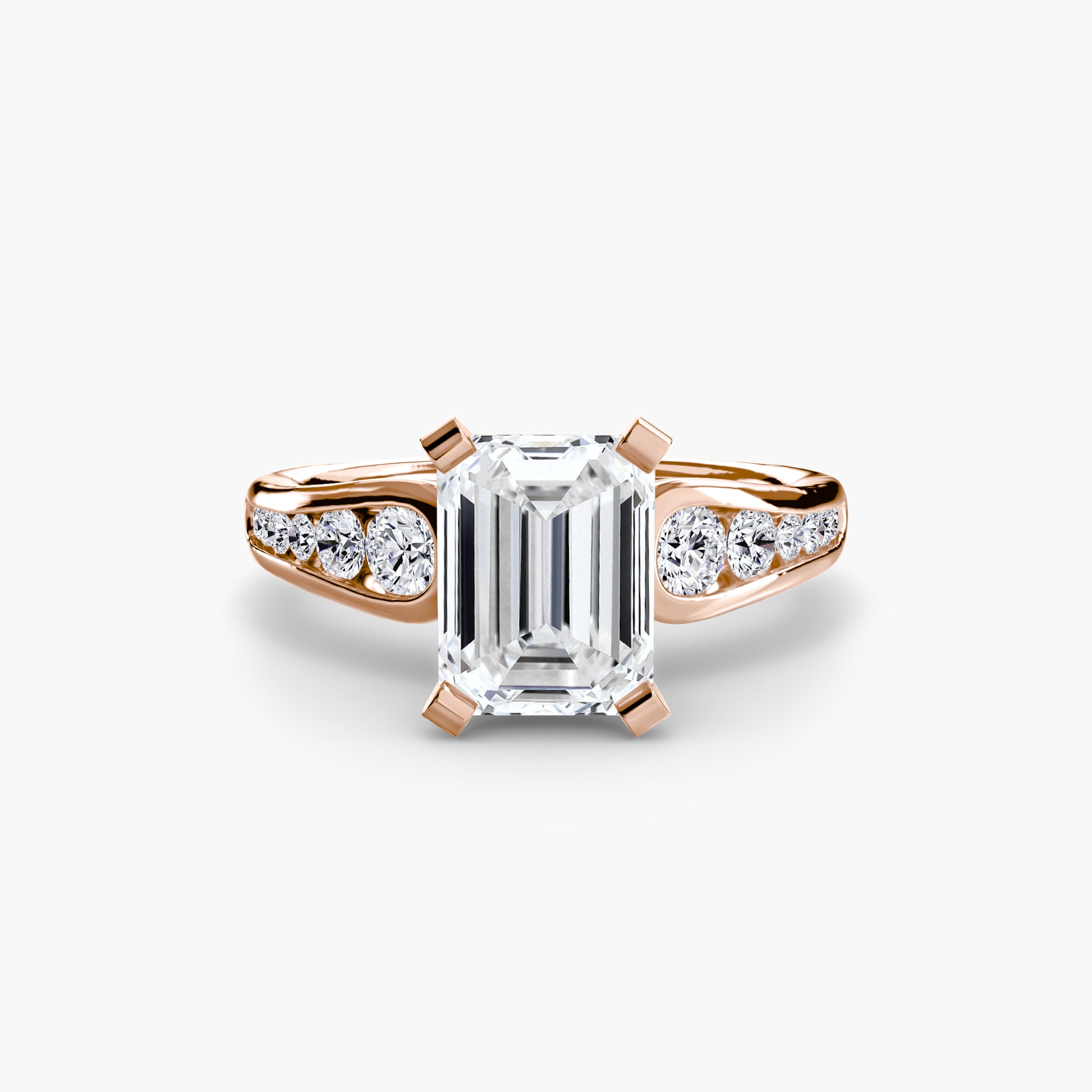 Solitaire serti pavé 2