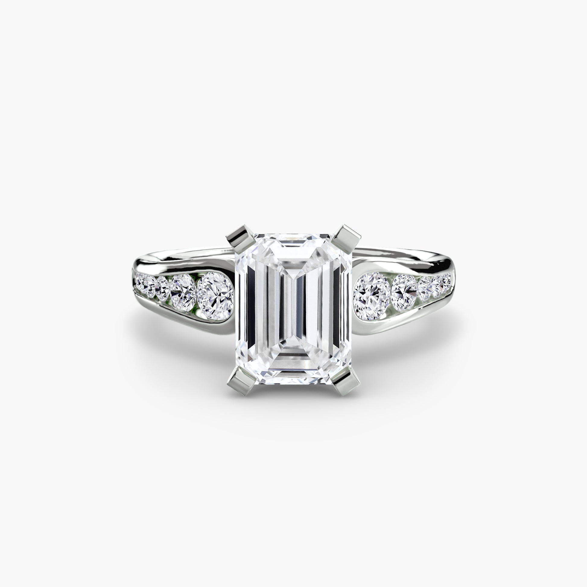 Solitaire serti pavé 2