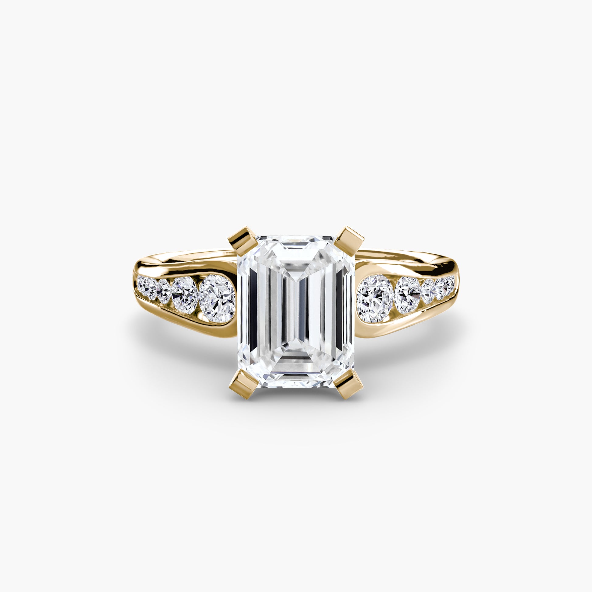 Solitaire serti pavé 2