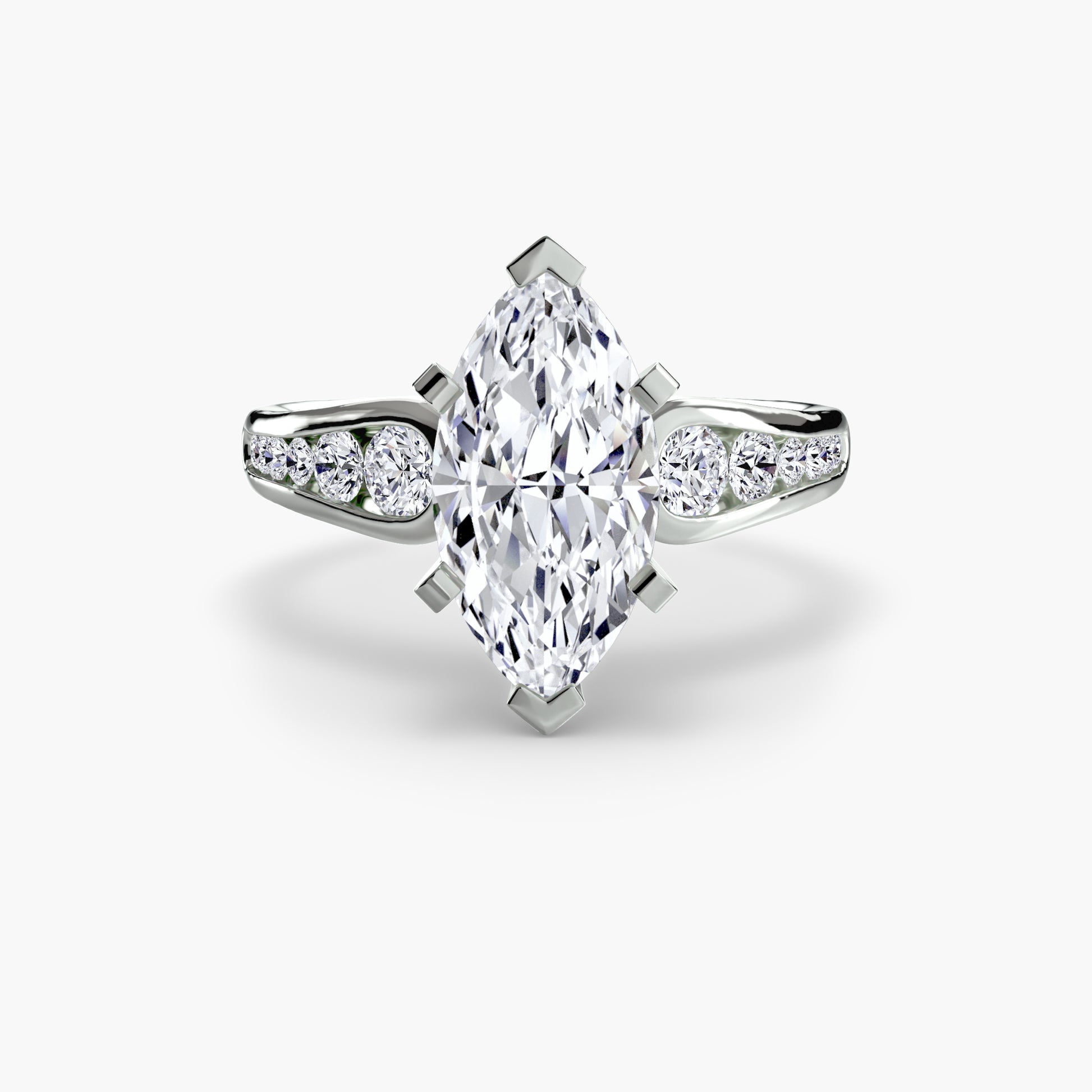 Solitaire serti pavé 2