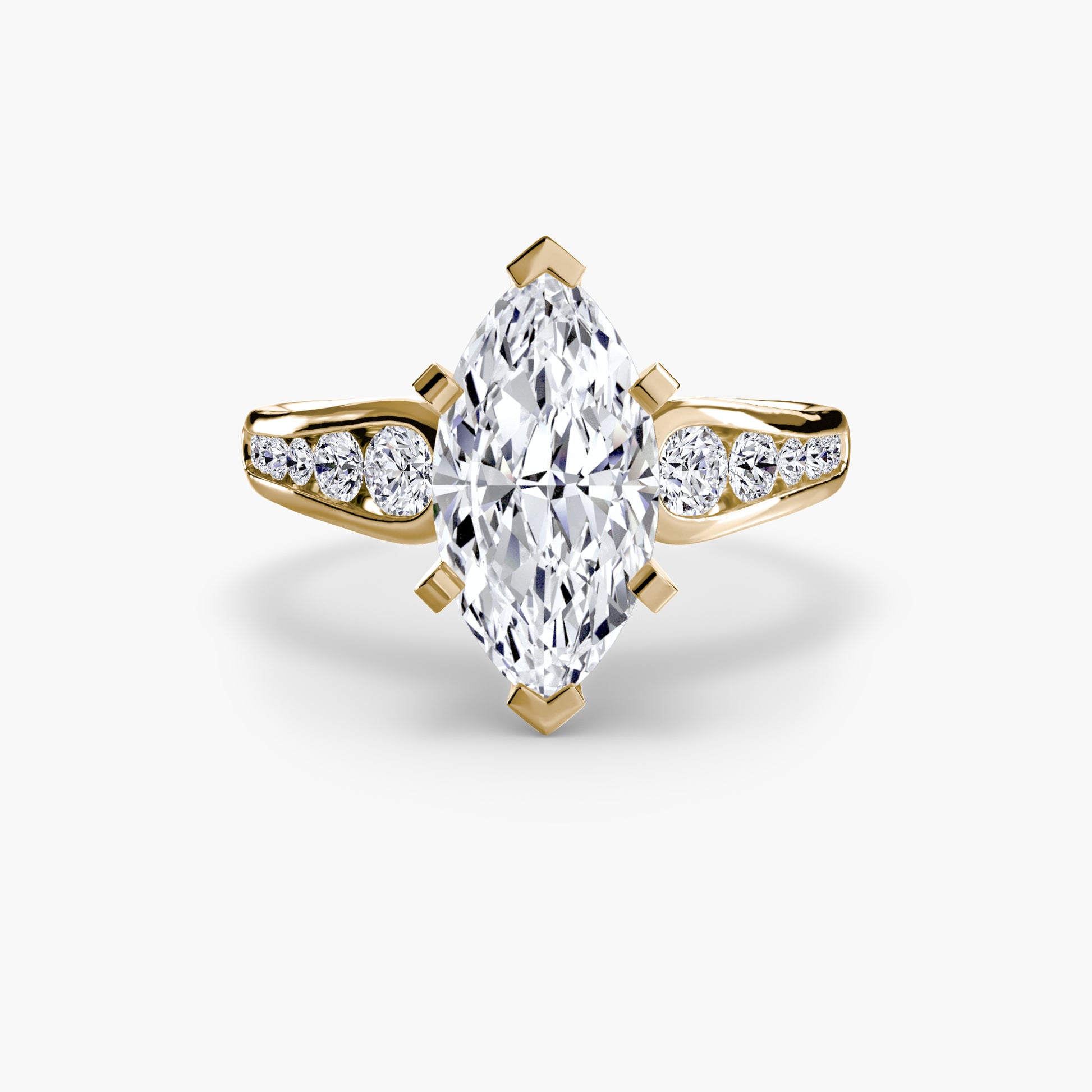 Solitaire serti pavé 2