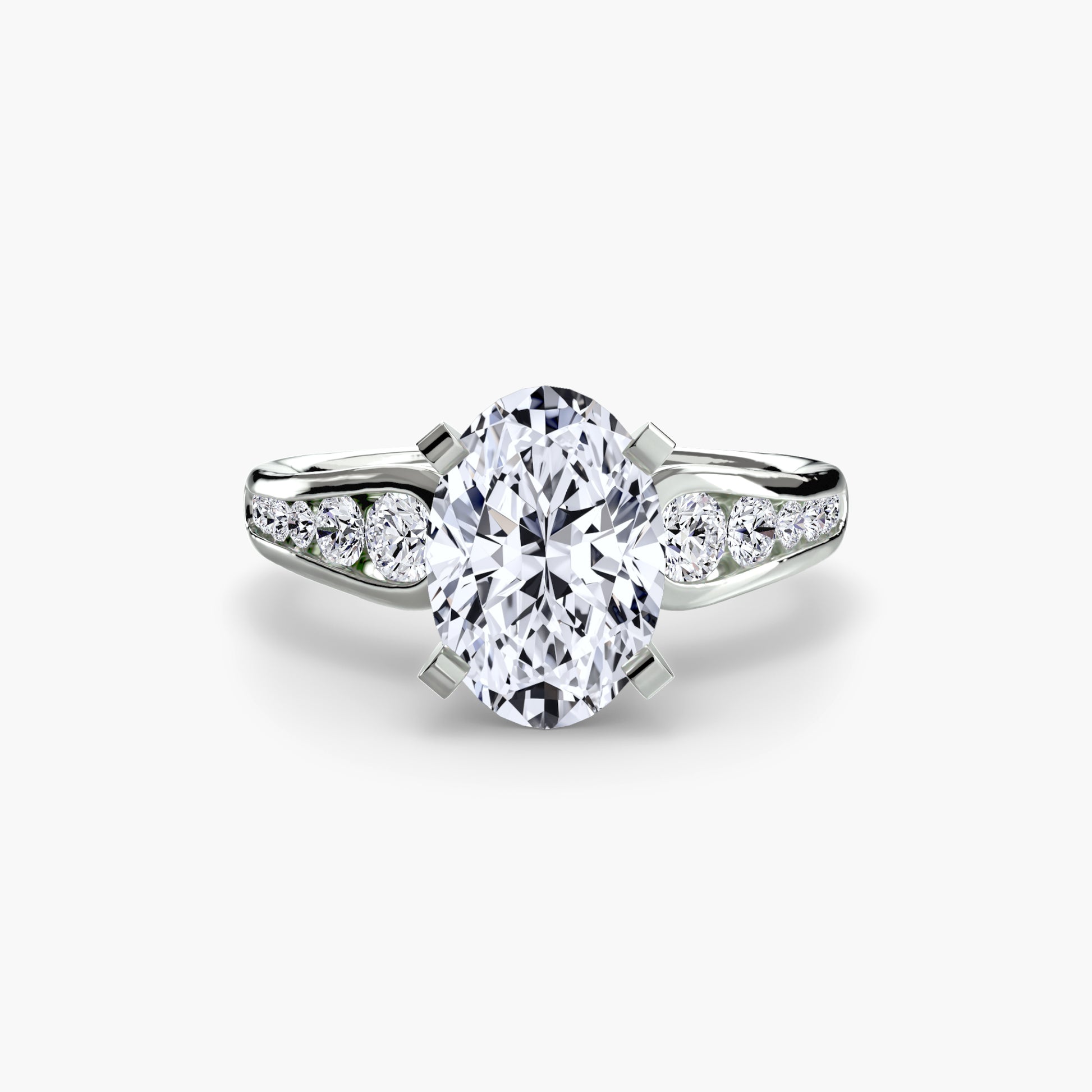 Solitaire serti pavé 2