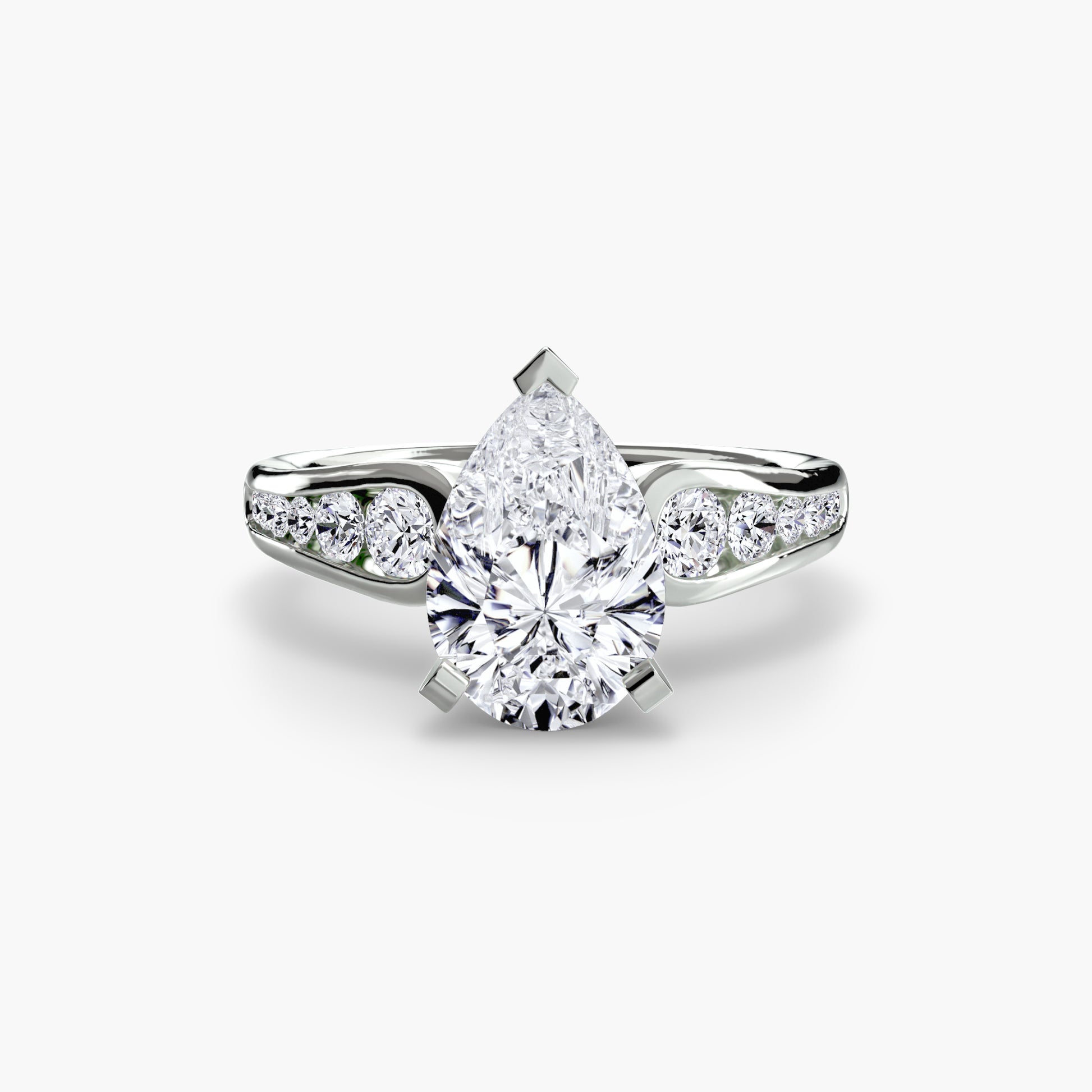 Solitaire serti pavé 2