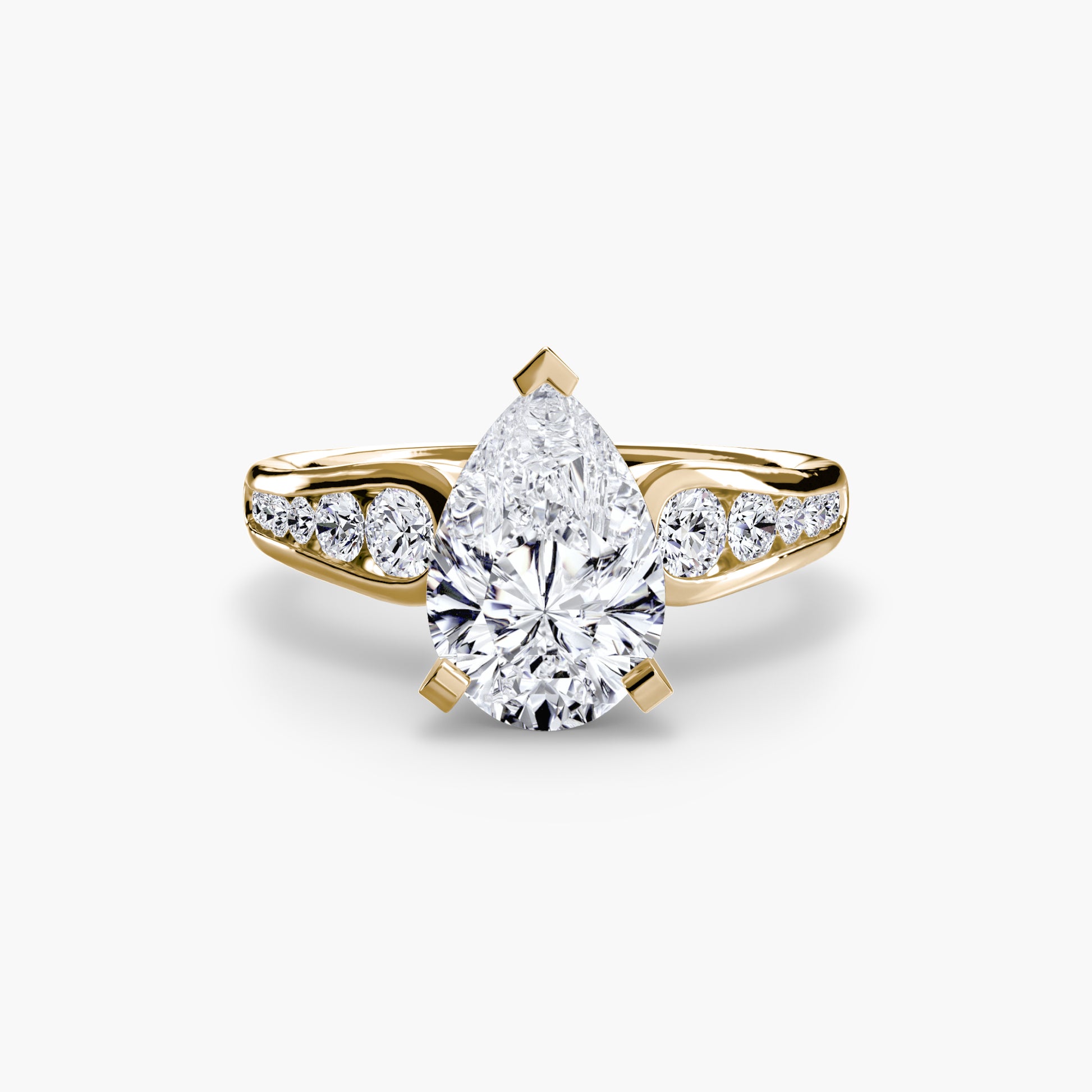 Solitaire serti pavé 2
