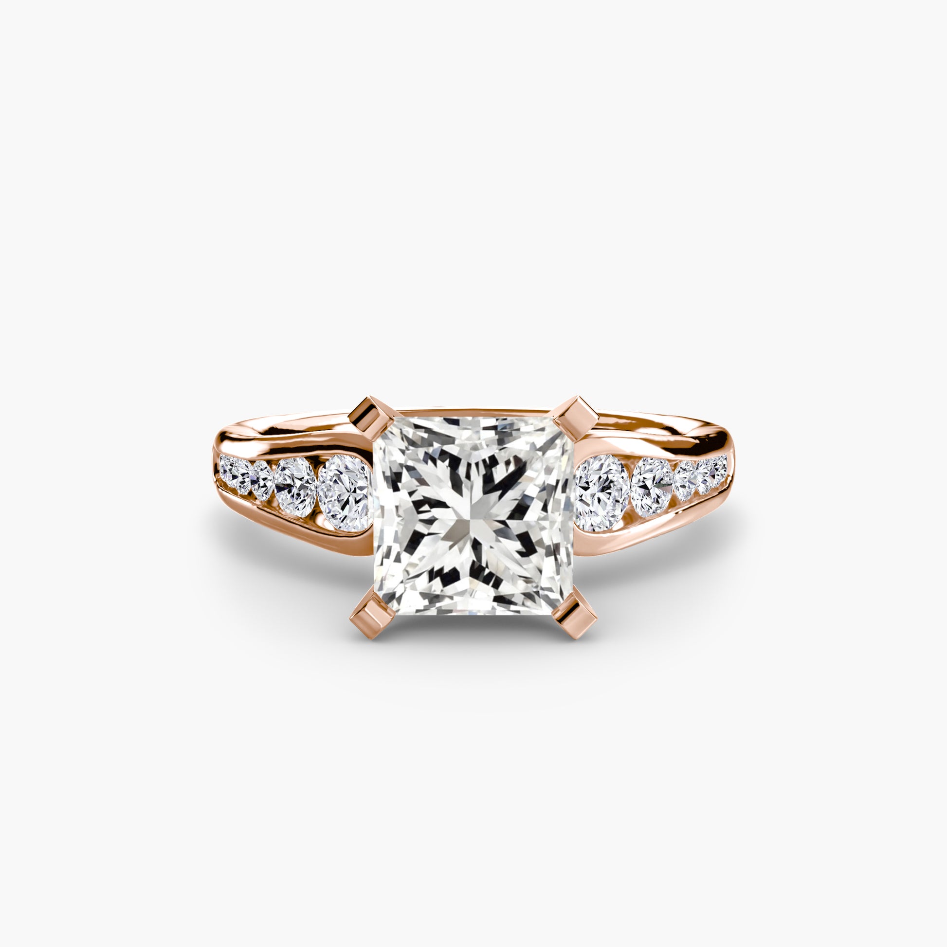 Solitaire serti pavé 2