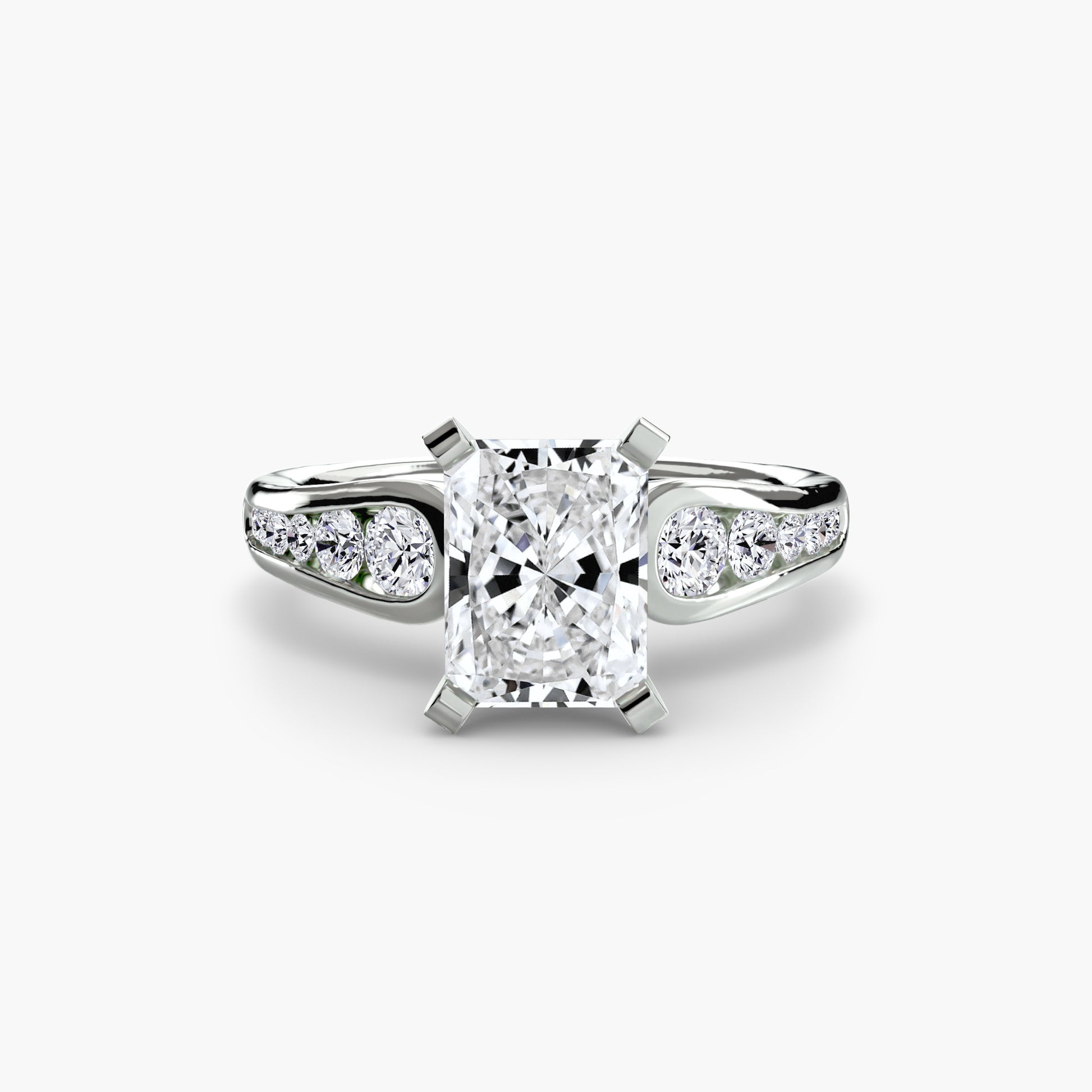 Solitaire serti pavé 2