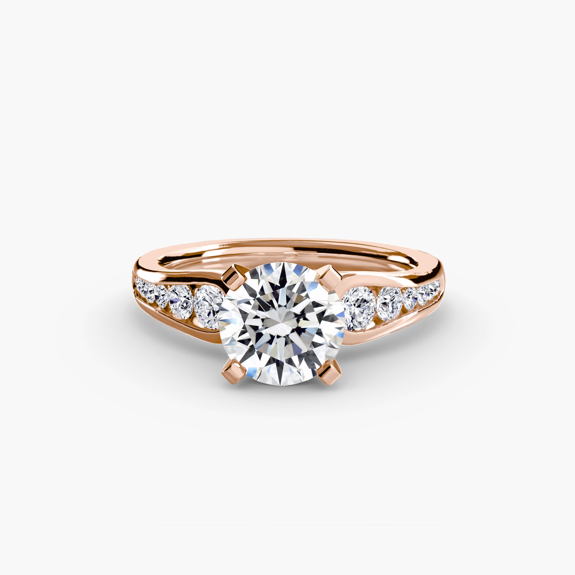 Solitaire serti pavé 2